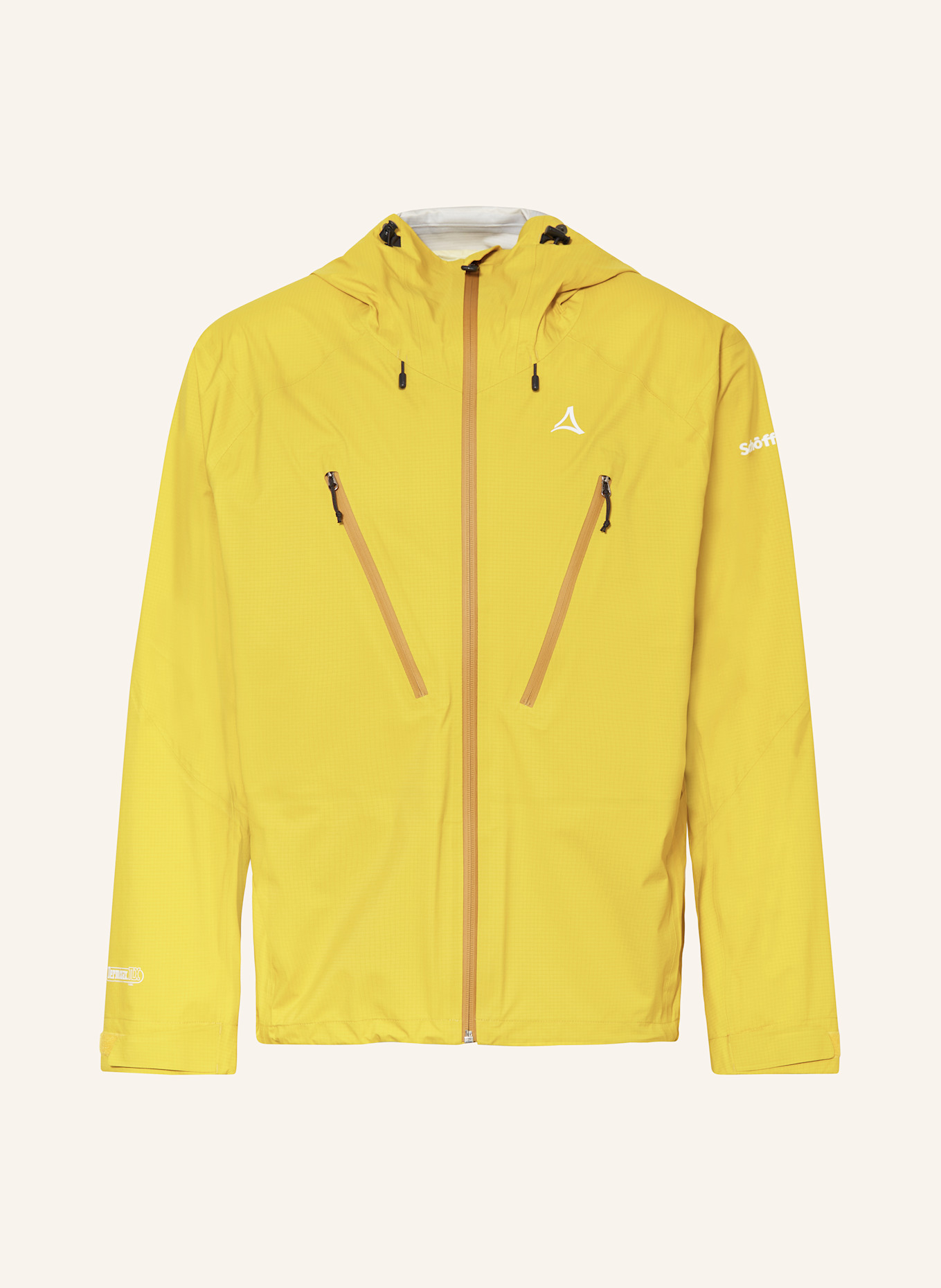 Schöffel Funktionsjacke BLAUEIS: DUNKELGELB