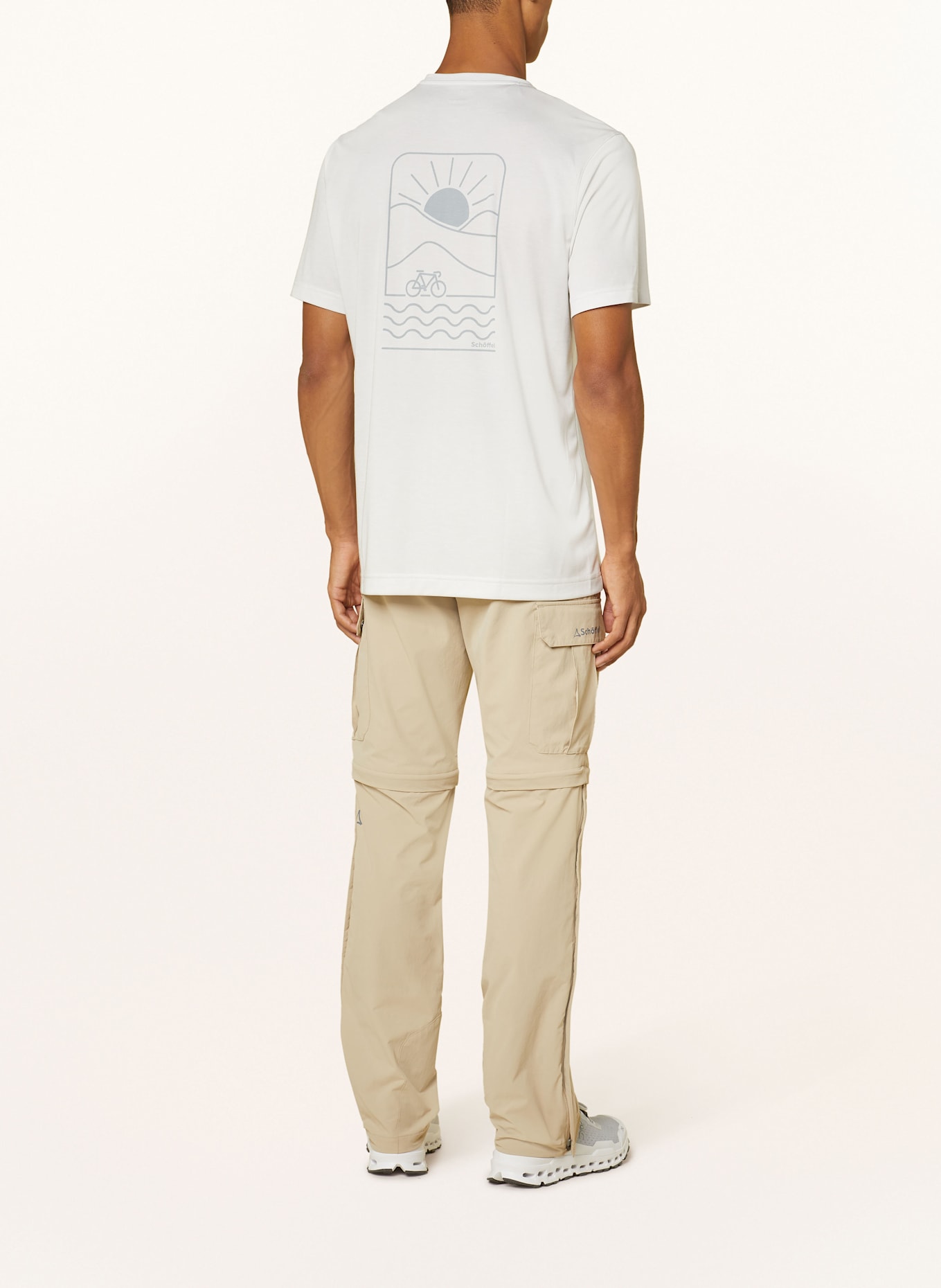 Schöffel Tričko GALERNE: SVĚTLE ŠEDÁ