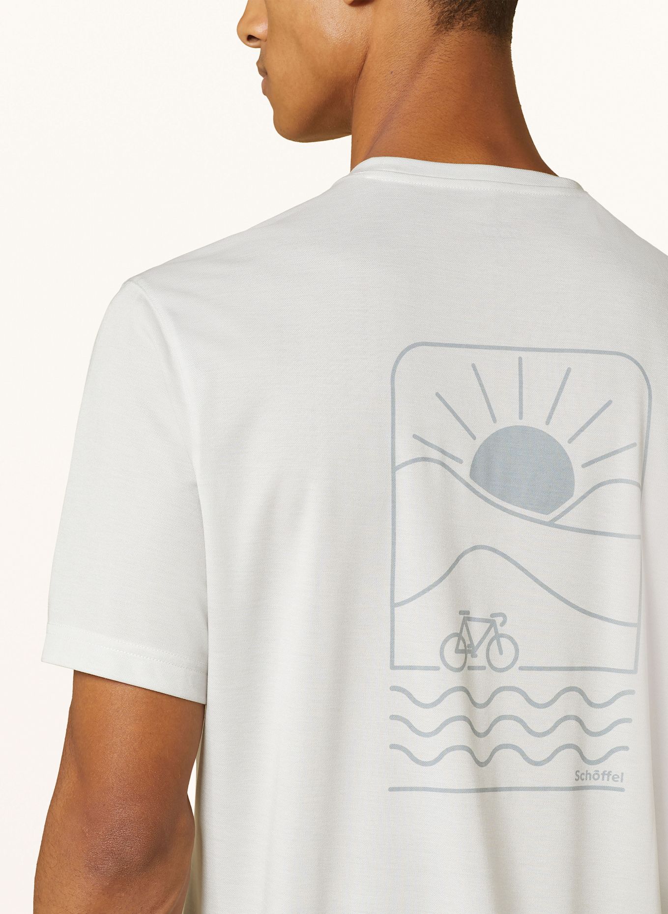 Schöffel Tričko GALERNE: SVĚTLE ŠEDÁ