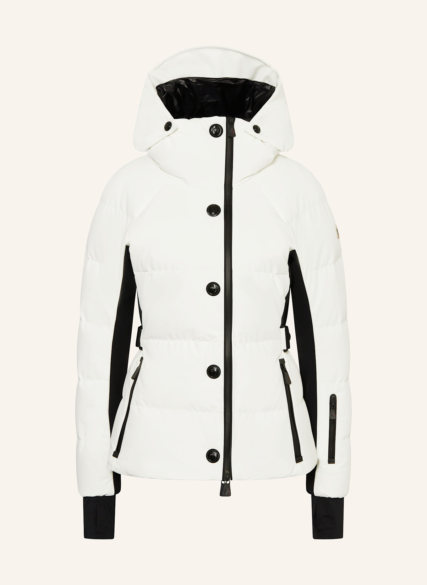 MONCLER GRENOBLE Daunen-Skijacke GUYANE: WEISS