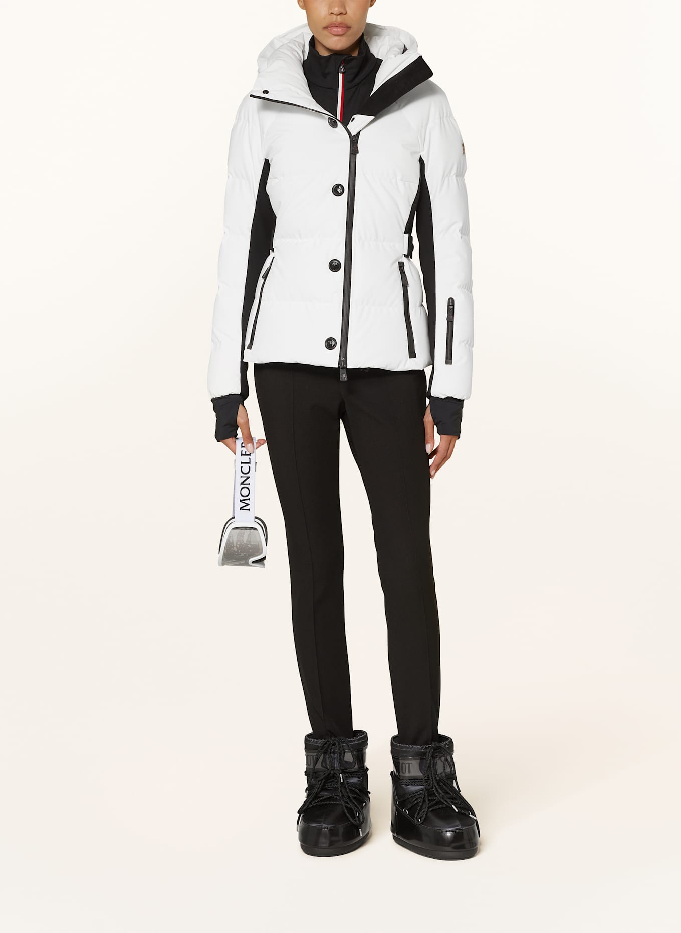 ダウンジャケット・コート MONCLER GRENOBLE WHITE DOWN JACKET MONCLER モンクレール ダウン レディース GRENOBLE ダウン
