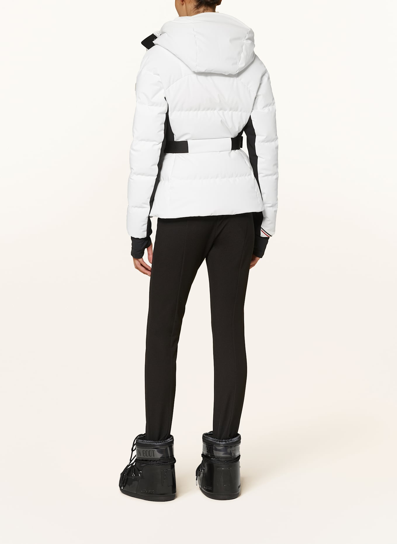 MONCLER GRENOBLE Daunen-Skijacke GUYANE: WEISS