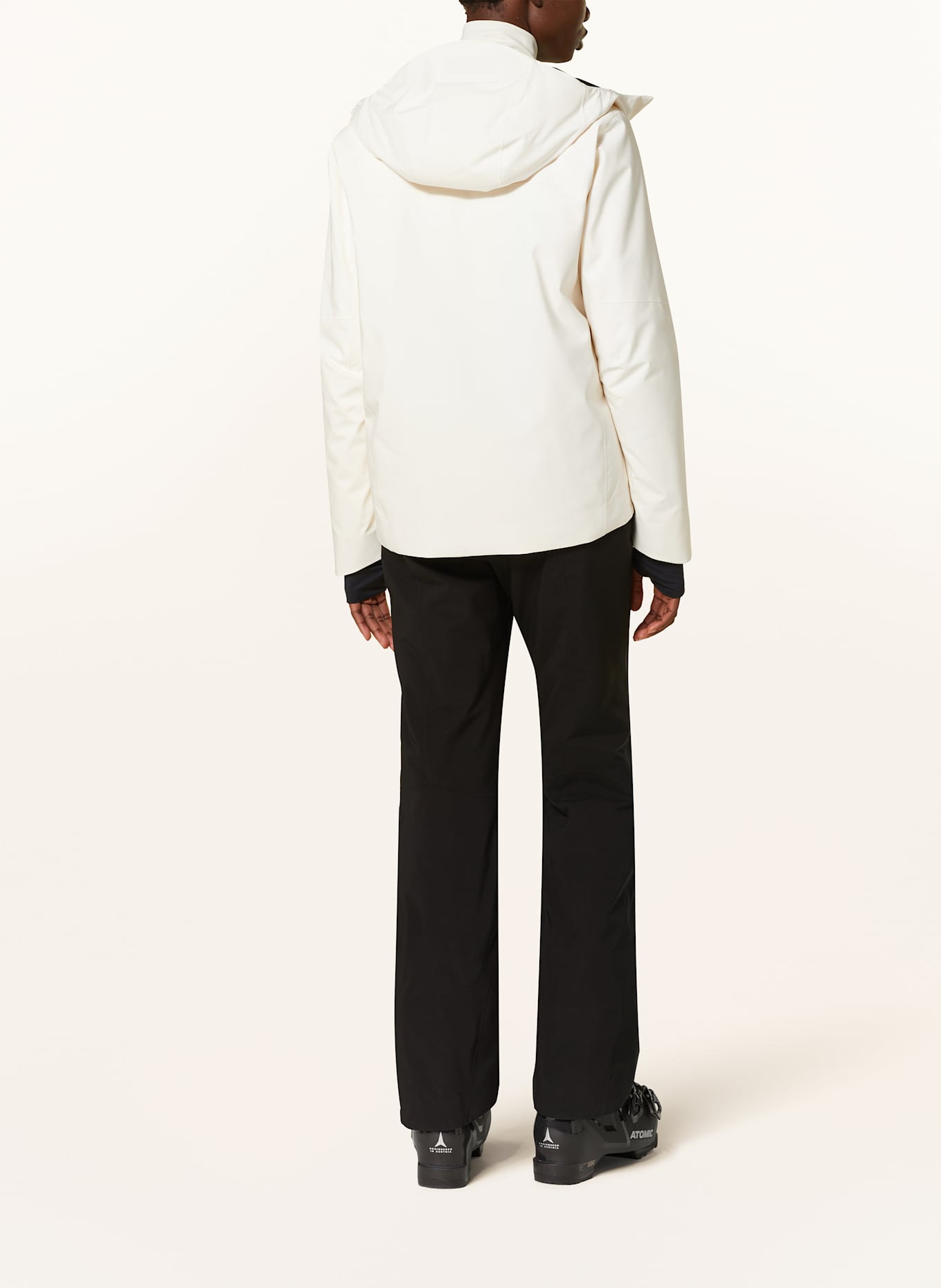 MONCLER GRENOBLE Daunen-Skijacke CHANAVEY: ECRU