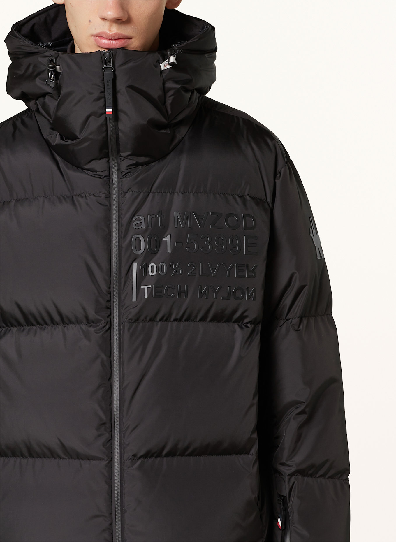 MONCLER GRENOBLE Daunen-Skijacke MAZOD: SCHWARZ