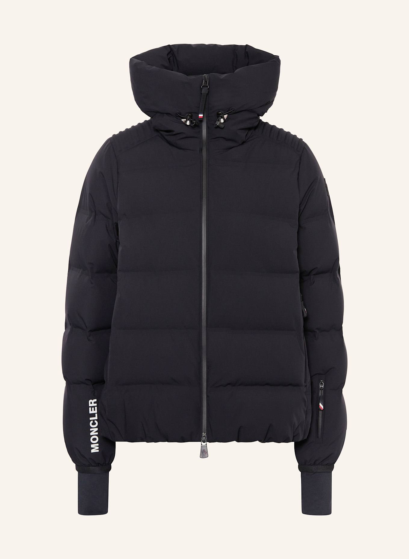 MONCLER GRENOBLE Daunen-Skijacke SUISSES: SCHWARZ