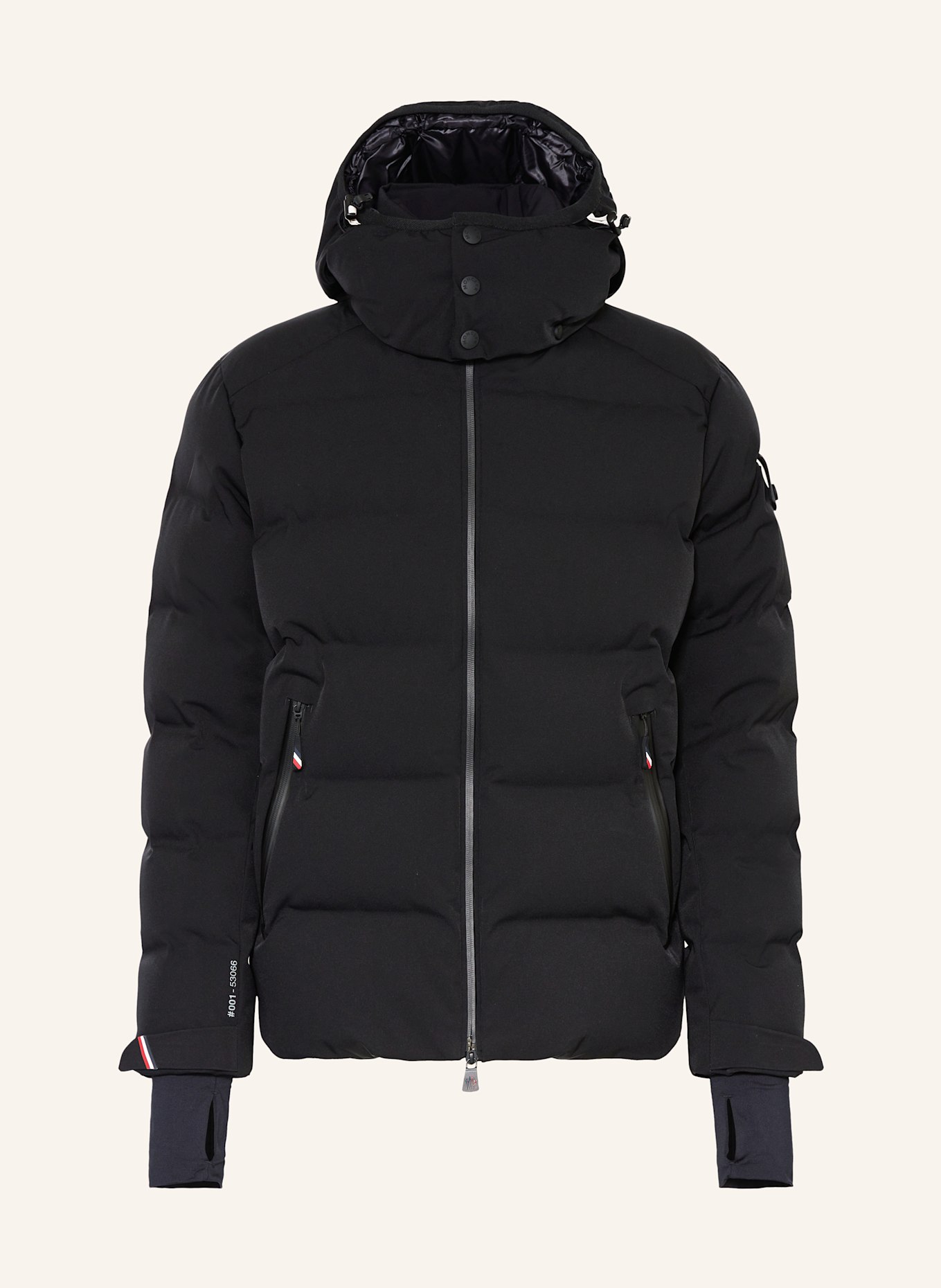 MONCLER GRENOBLE Down ski jacket MONTGETECH in black MONCLER GRENOBLE Down ski jacket MONTGETECH in black
