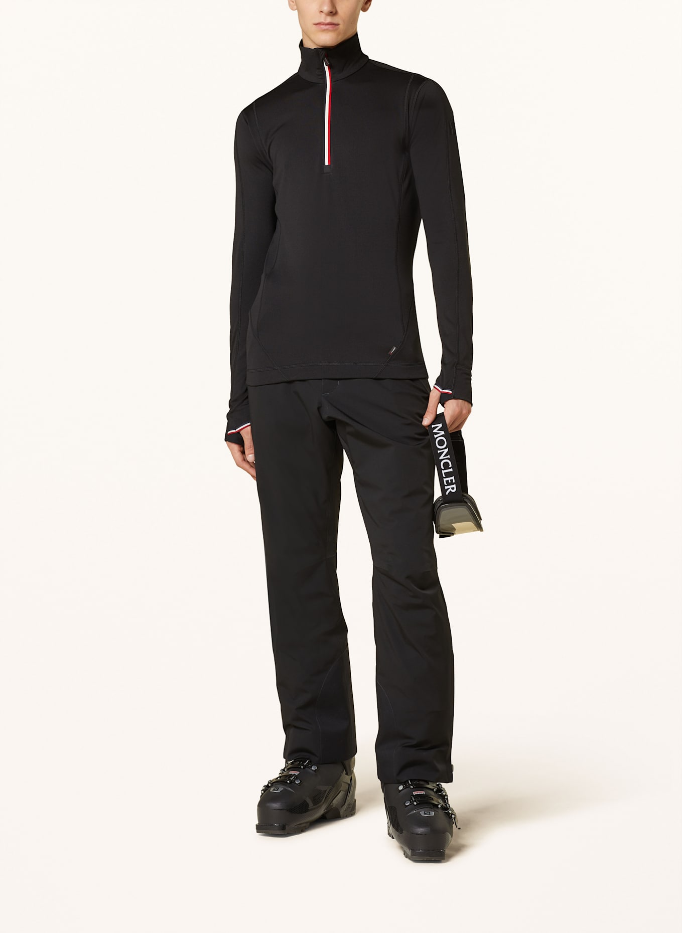 MONCLER GRENOBLE Midlayer POLARTEC®: SCHWARZ