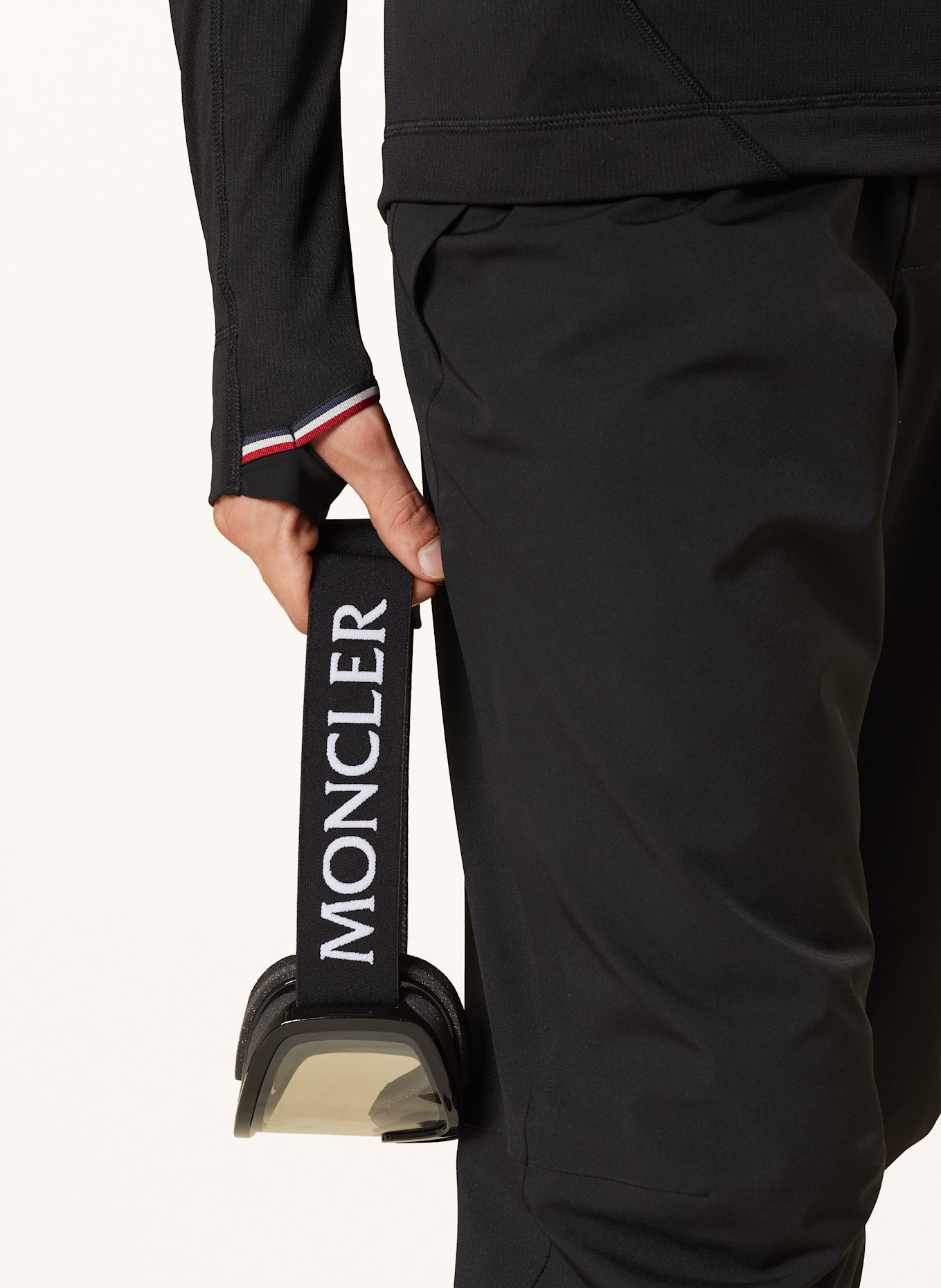 MONCLER GRENOBLE Midlayer POLARTEC®: SCHWARZ