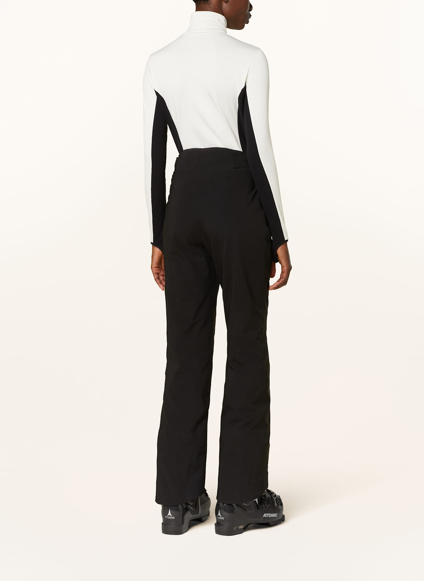 MONCLER GRENOBLE Midlayer: WEISS / SCHWARZ