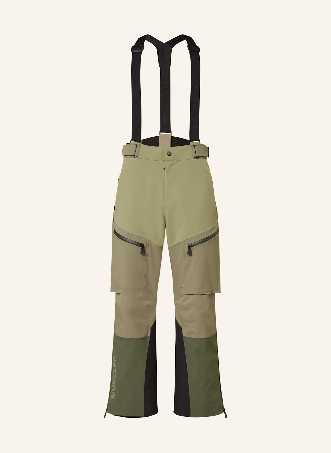 MONCLER GRENOBLE Skihose: HELLGRÜN