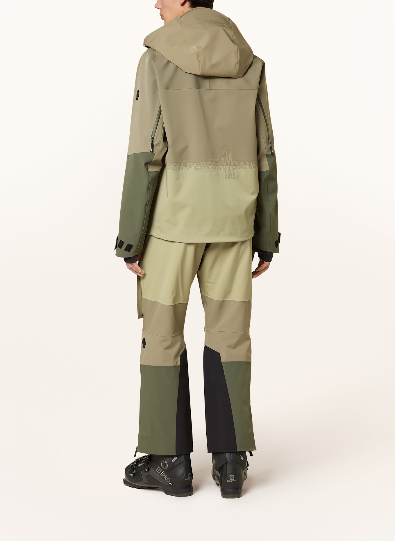 MONCLER GRENOBLE Skihose: HELLGRÜN