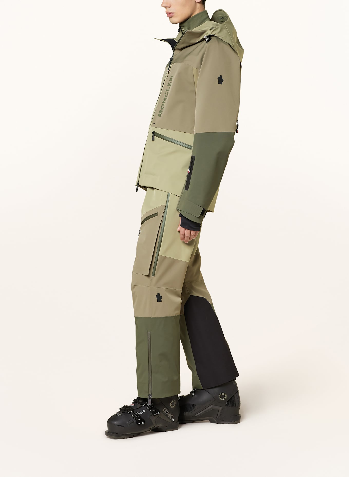 MONCLER GRENOBLE Skihose: HELLGRÜN