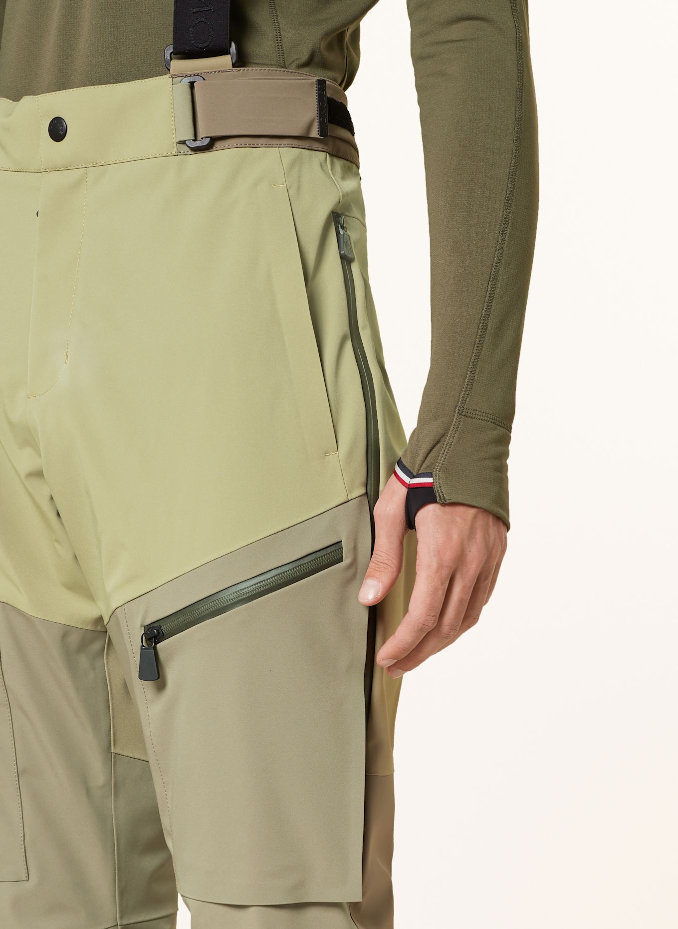 MONCLER GRENOBLE Skihose: HELLGRÜN