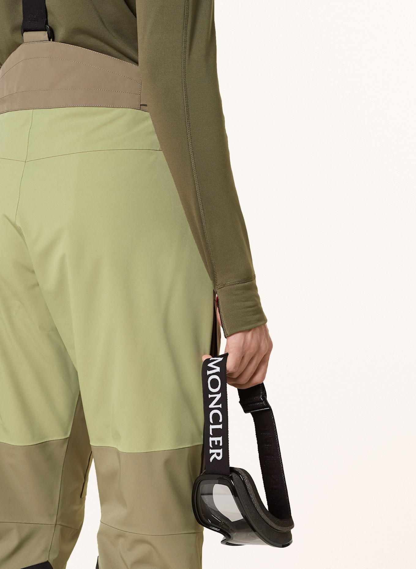MONCLER GRENOBLE Skihose: HELLGRÜN