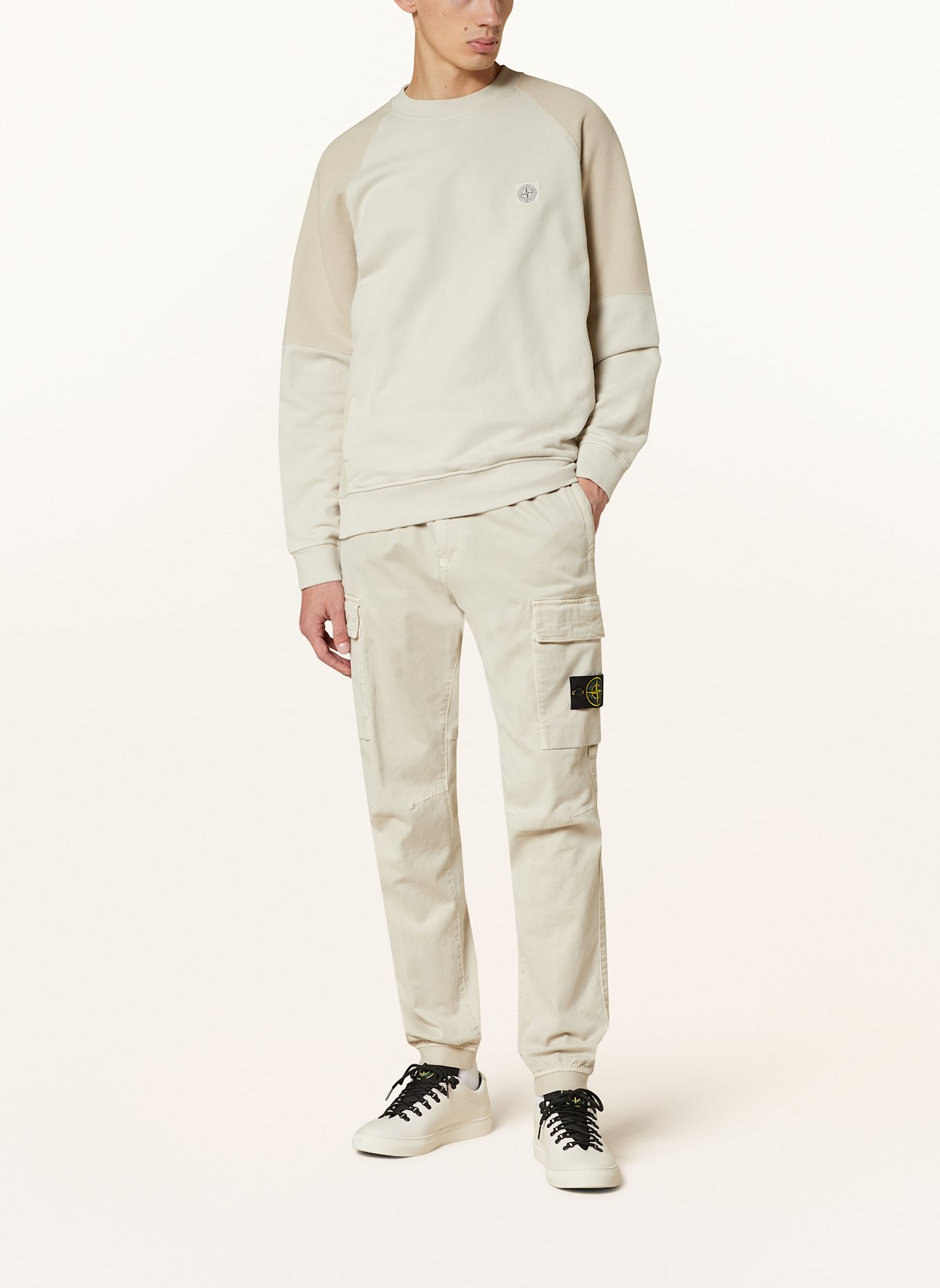 STONE ISLAND Mikina: KRÉMOVÁ