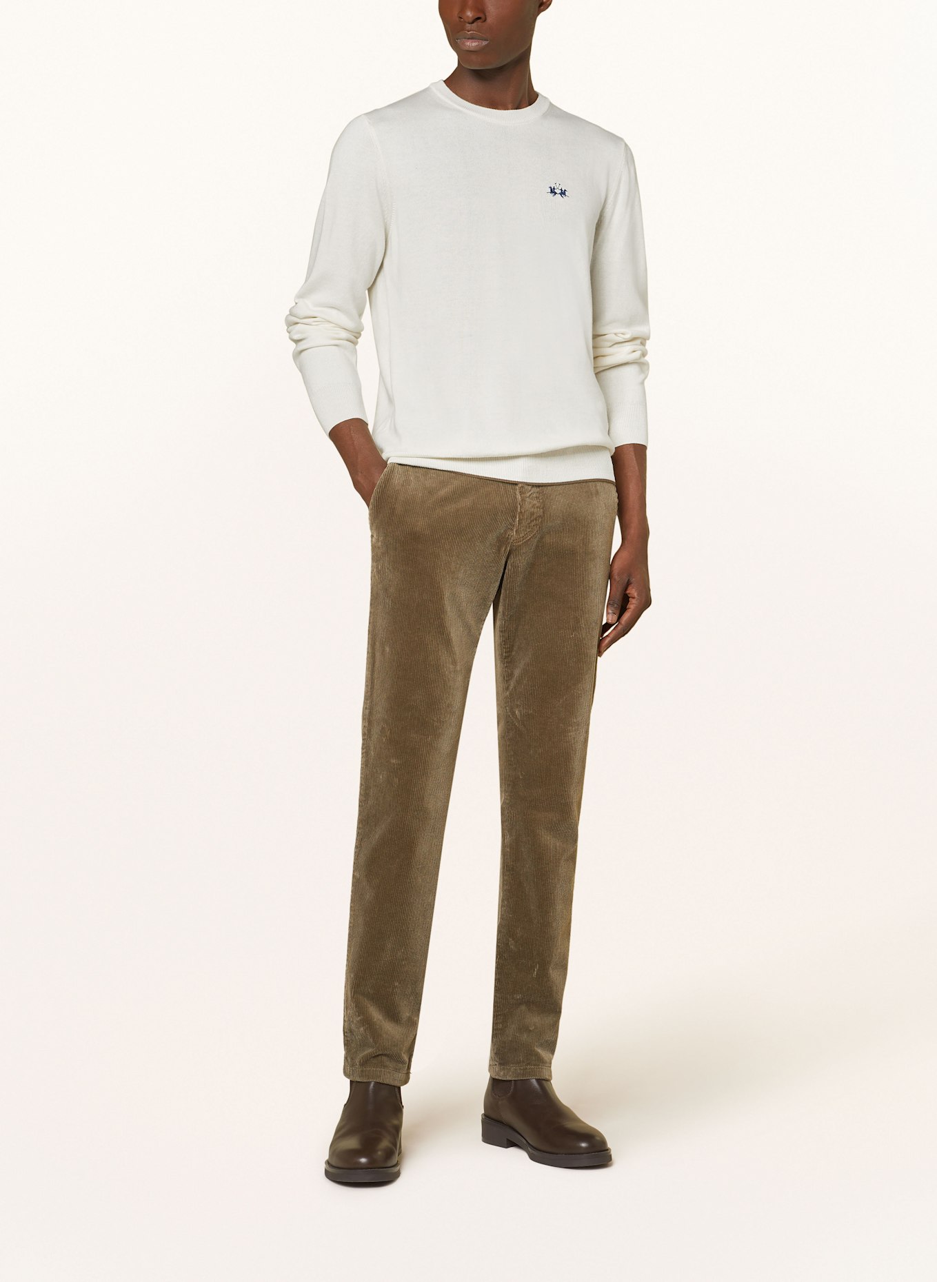 LA MARTINA Sweater: ECRU