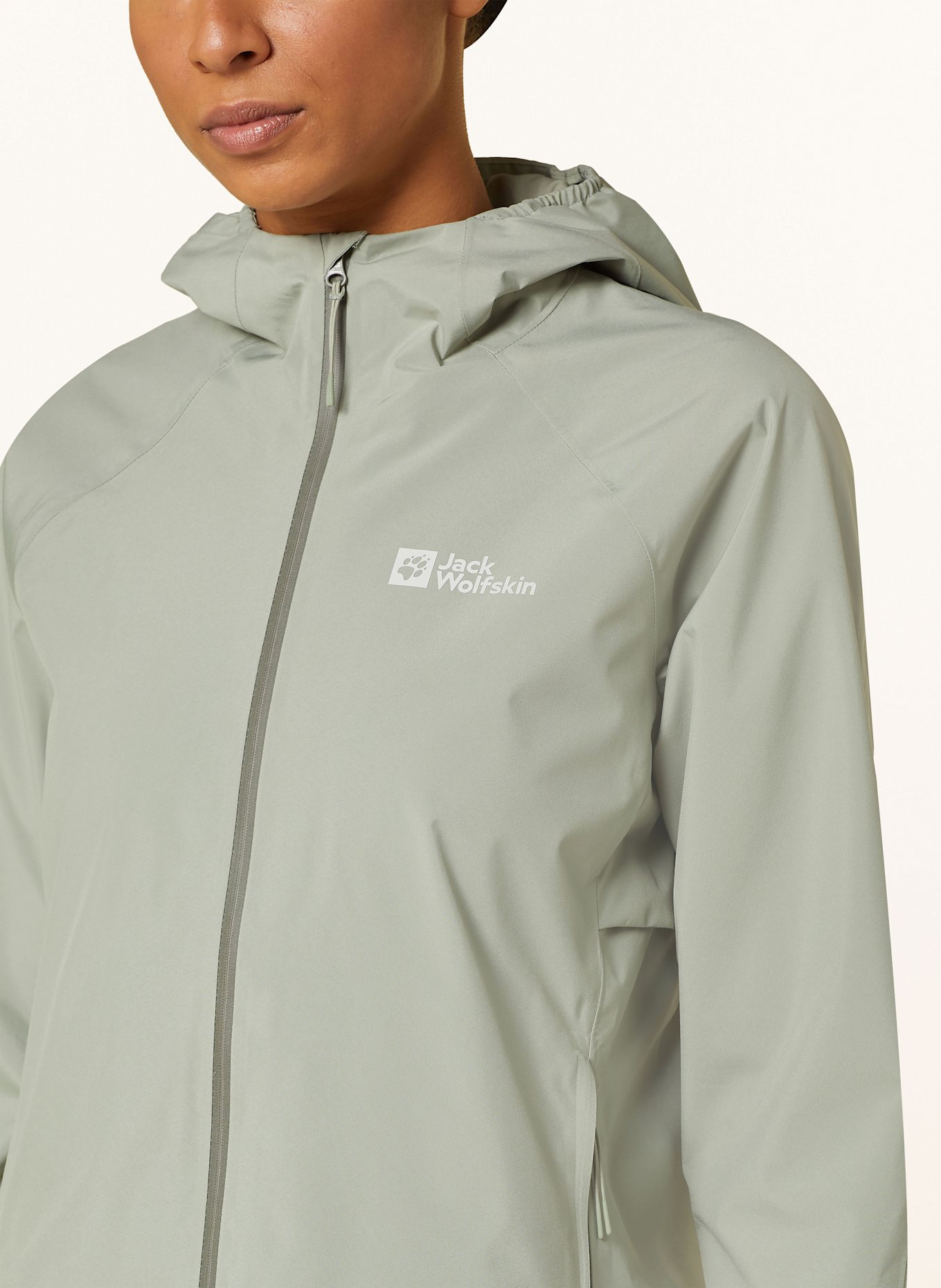 Jack Wolfskin Funktionsjacke PRELIGHT 2L, Farbe: HELLGRÜN (Bild 5)