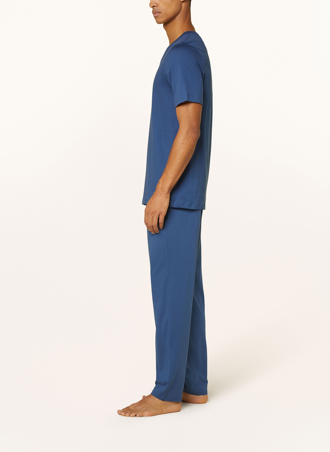 SCHIESSER Schlafhose MIX+RELAX: BLAU