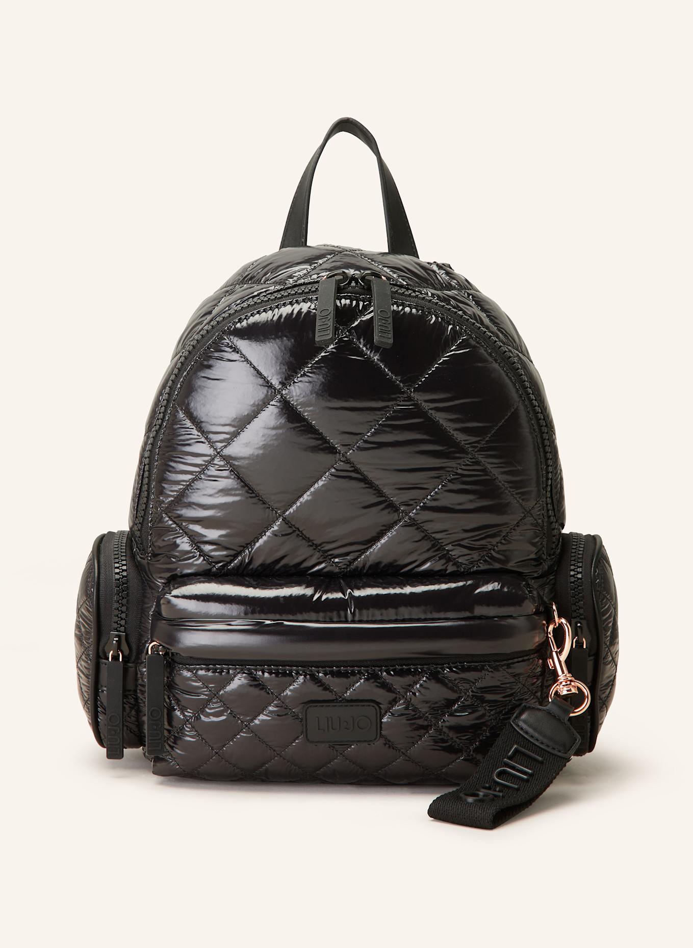 LIU JO Rucksack in schwarz