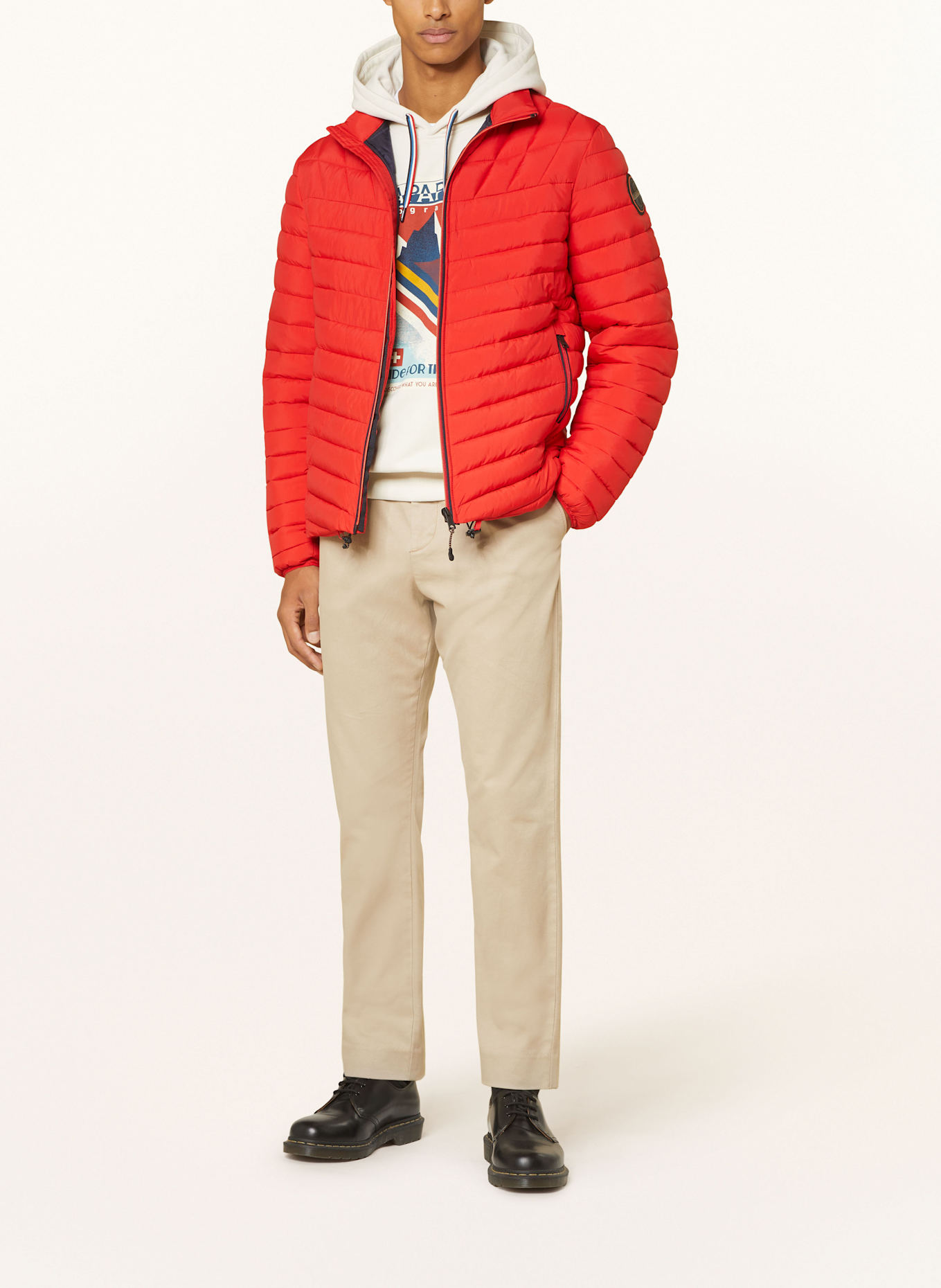 NAPAPIJRI Quilted jacket A-LAPAZ: RED
