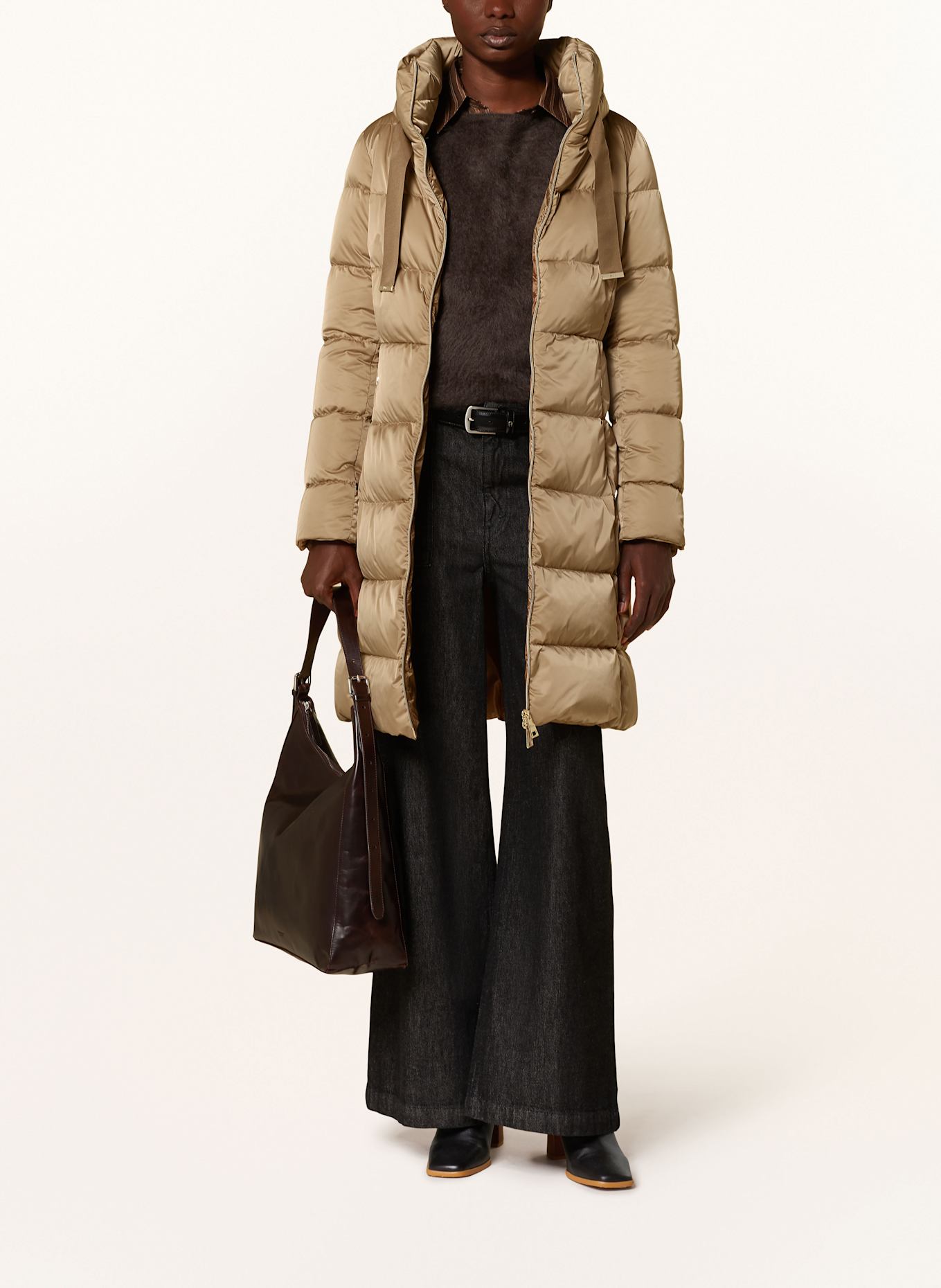 HERNO CAPPOTTO down coat: CAMEL