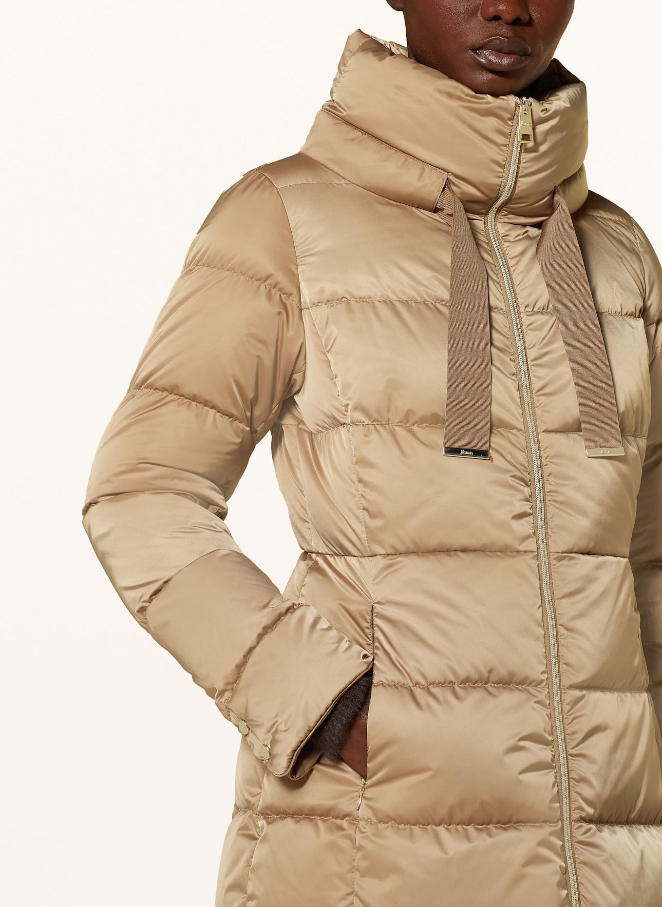 HERNO CAPPOTTO down coat: CAMEL