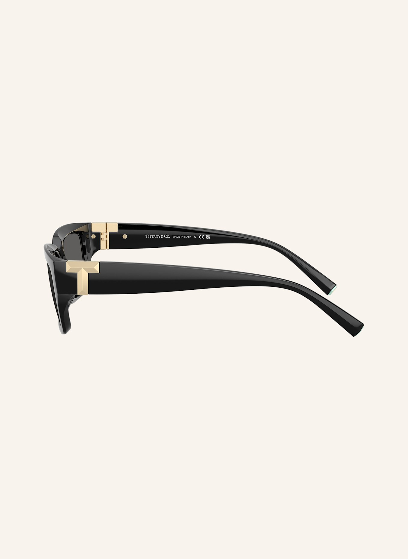 TIFFANY & Co. Sonnenbrille TF4226U, Farbe: 8001S4 - SCHWARZ/ DUNKELGRAU (Bild 3)