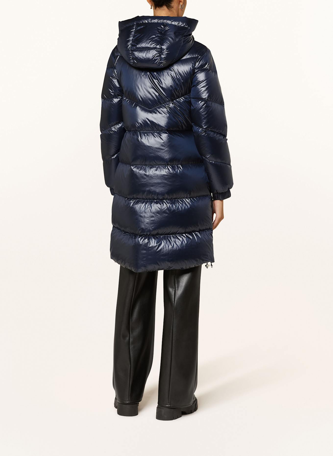 WOOLRICH Down coat ALIQUIPPA: DARK BLUE
