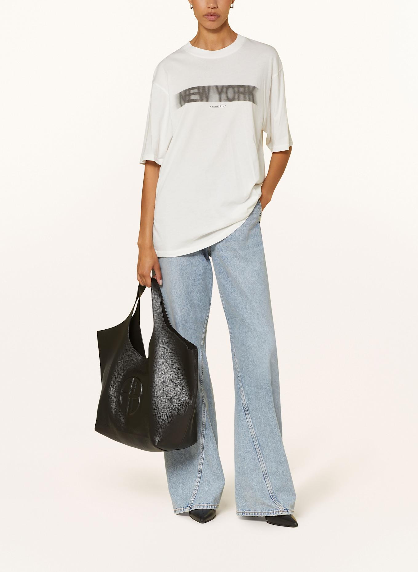 ANINE BING T-shirt CASON: WHITE / GRAY