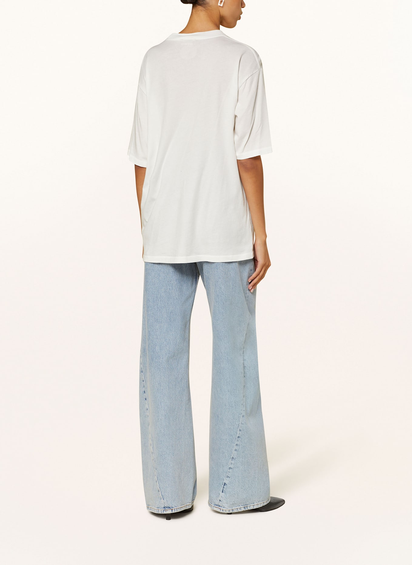 ANINE BING T-shirt CASON: WHITE / GRAY