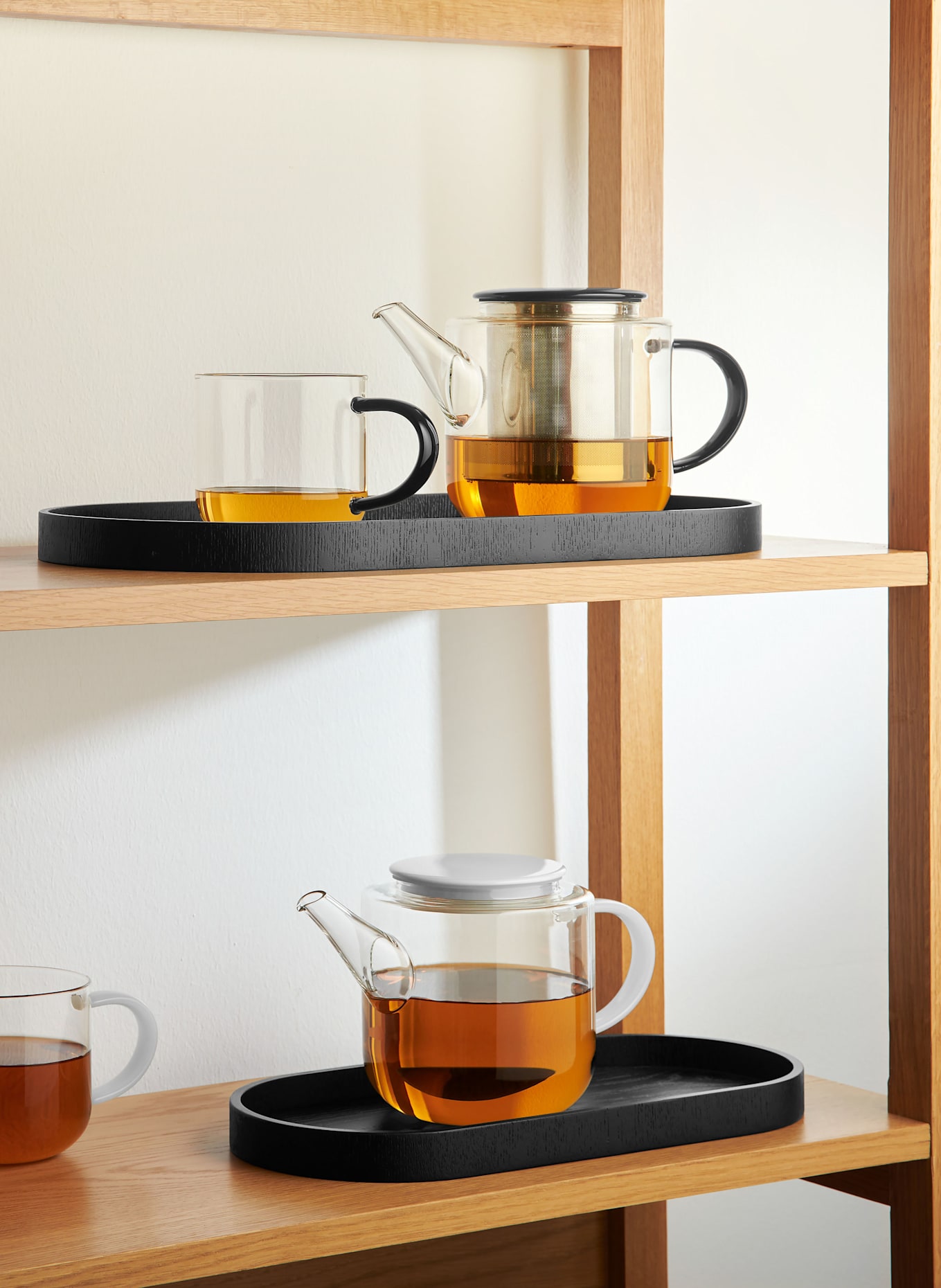 ASA Théière COPPA: BLANC / NOIR