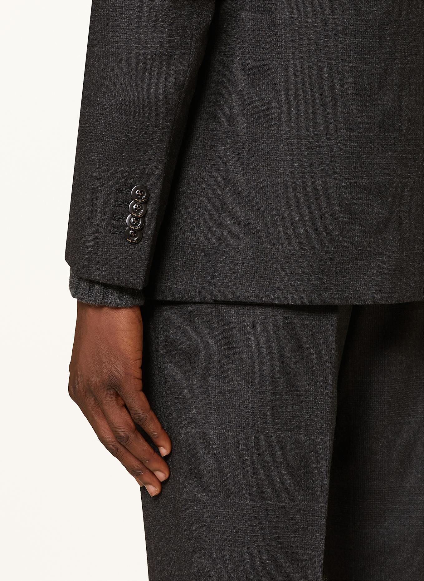 BOGLIOLI Suit Extra slim fit: DARK GRAY