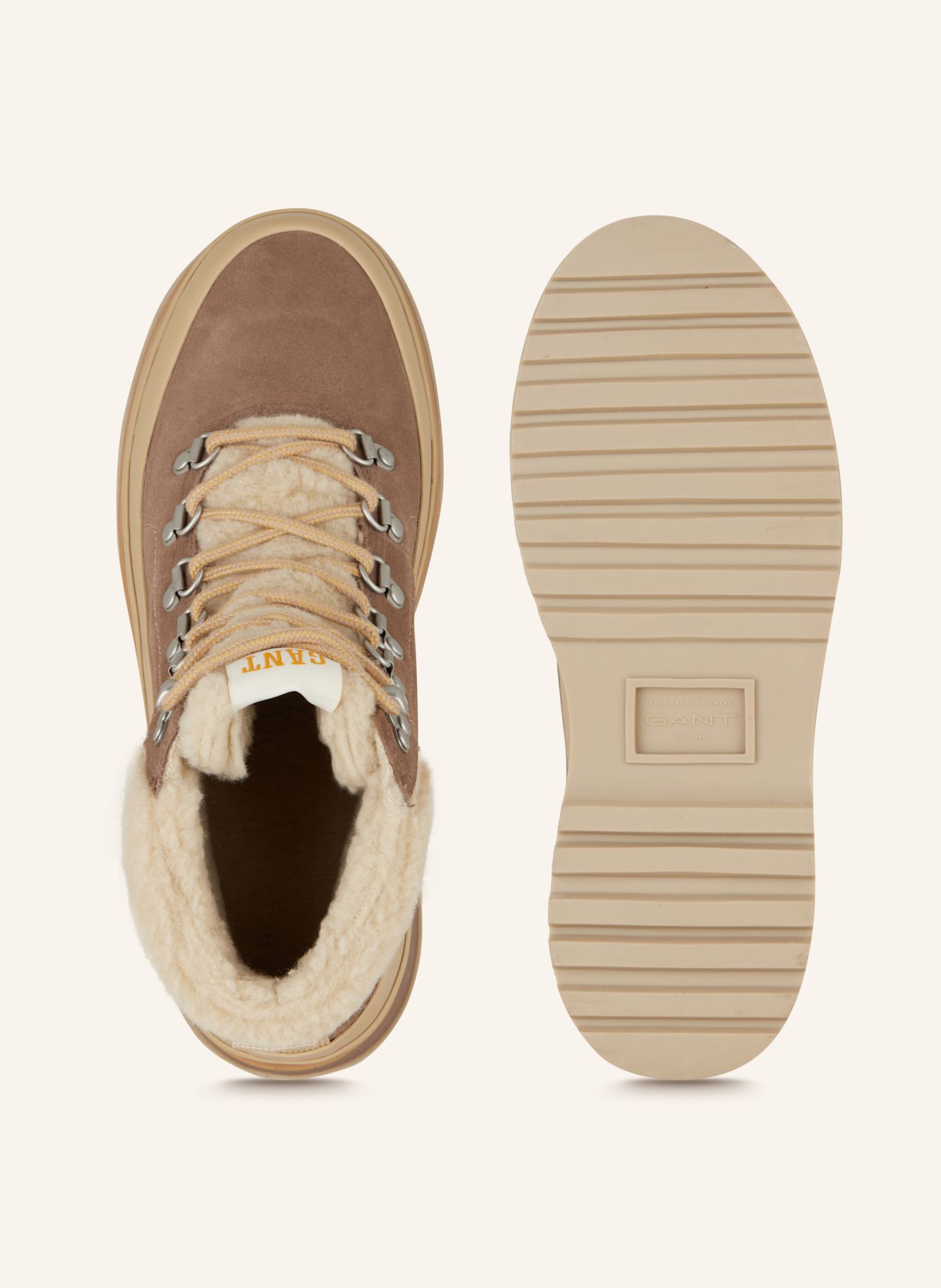GANT Schnürboots WINTLY, Farbe: BEIGE/ TAUPE (Bild 5)