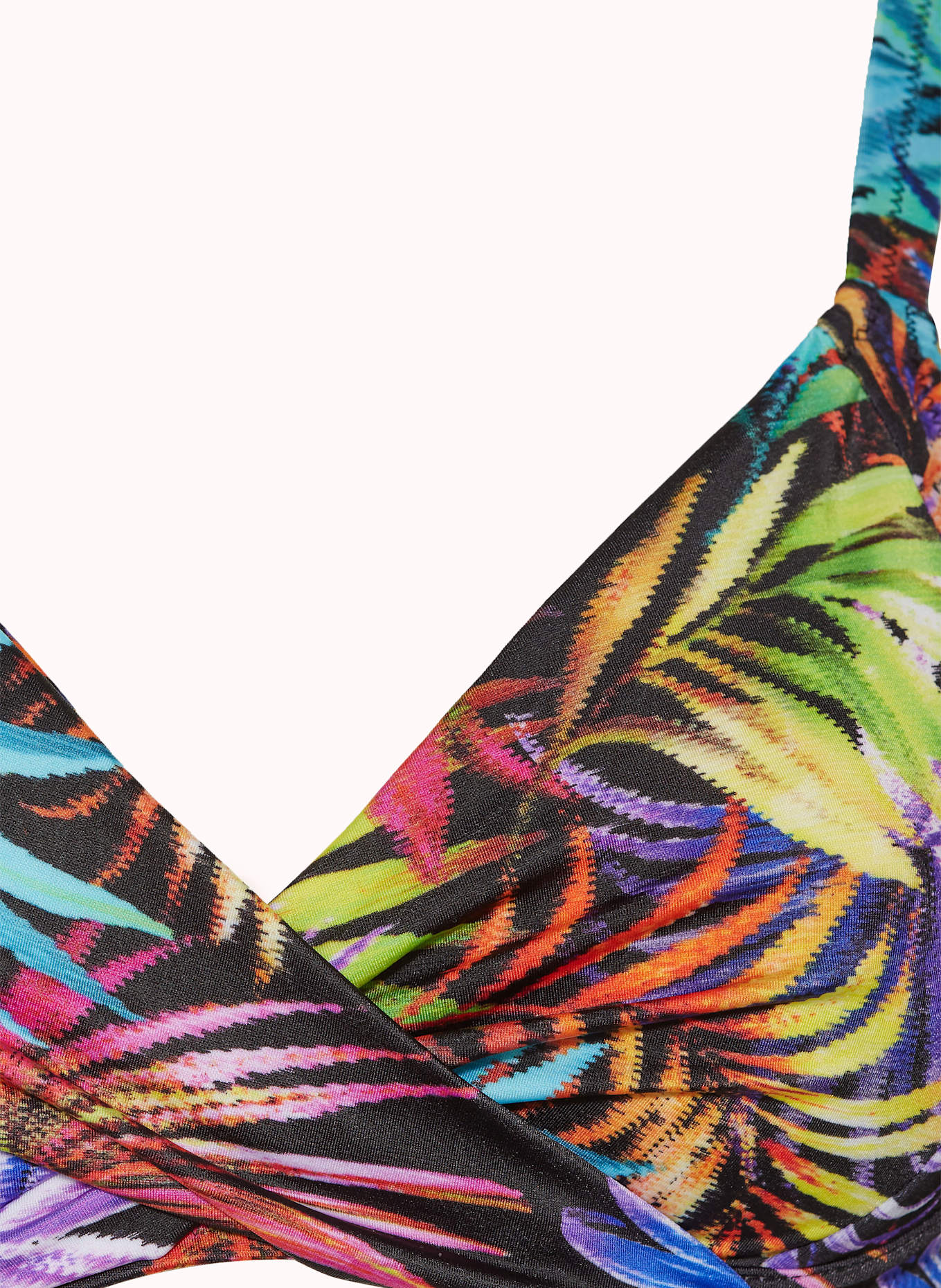 Charmline PALMERAIE VIEW underwired bikini, Color: BLACK/ TURQUOISE/ ORANGE (Image 4)