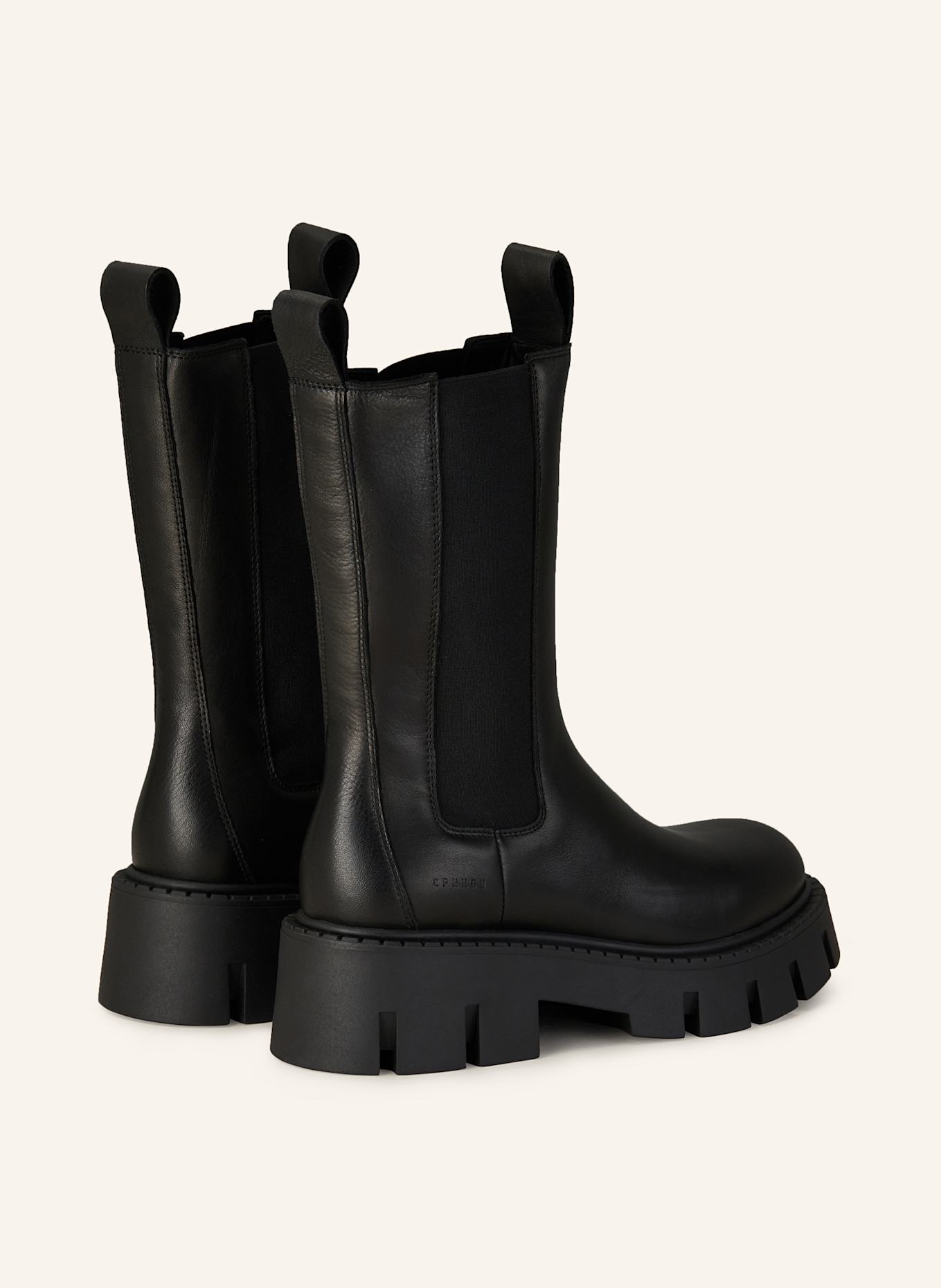 COPENHAGEN Chelsea-Boots CPH139: ČERNÁ