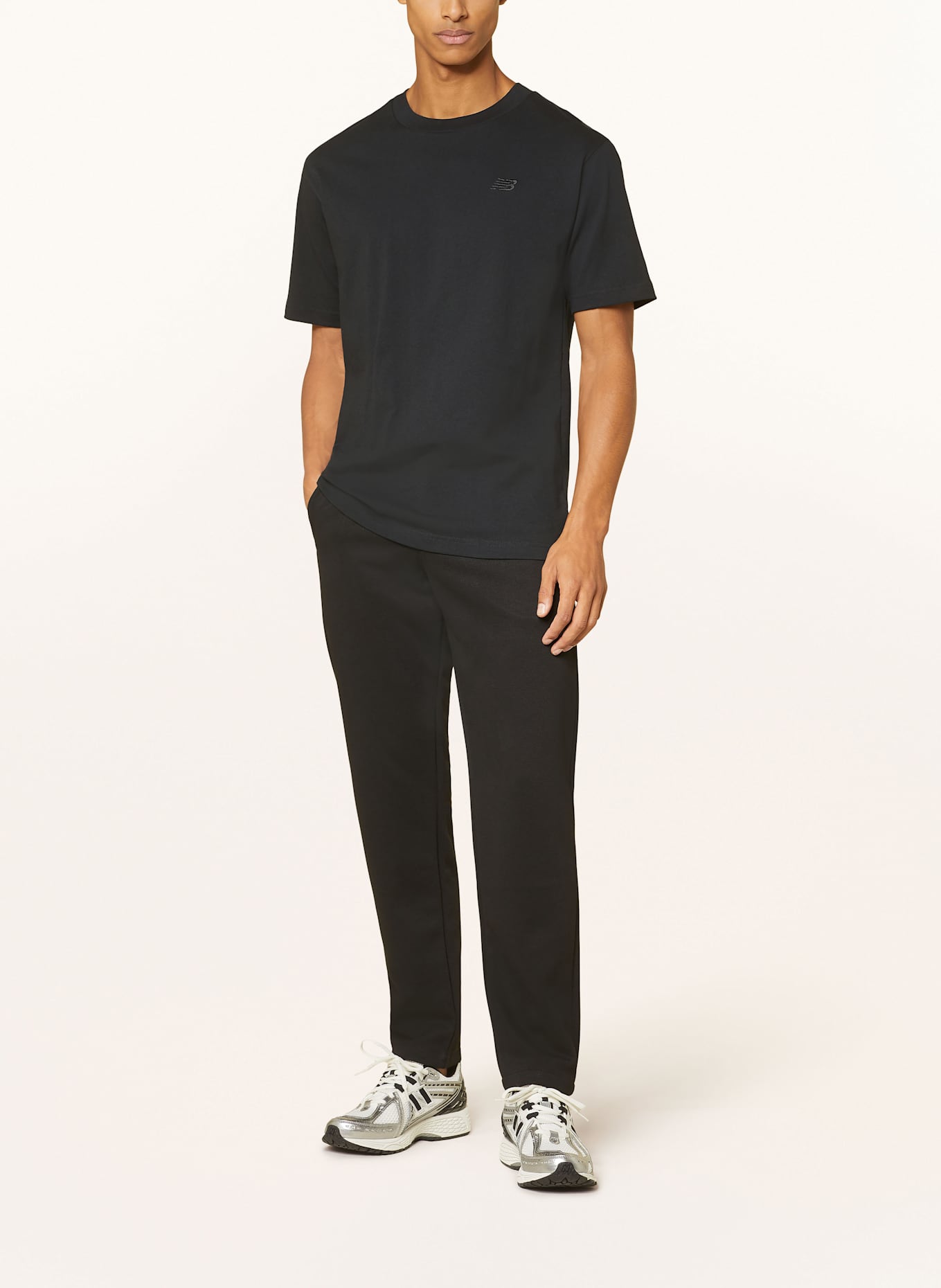 new balance T-Shirt NB ATHLETICS: SCHWARZ