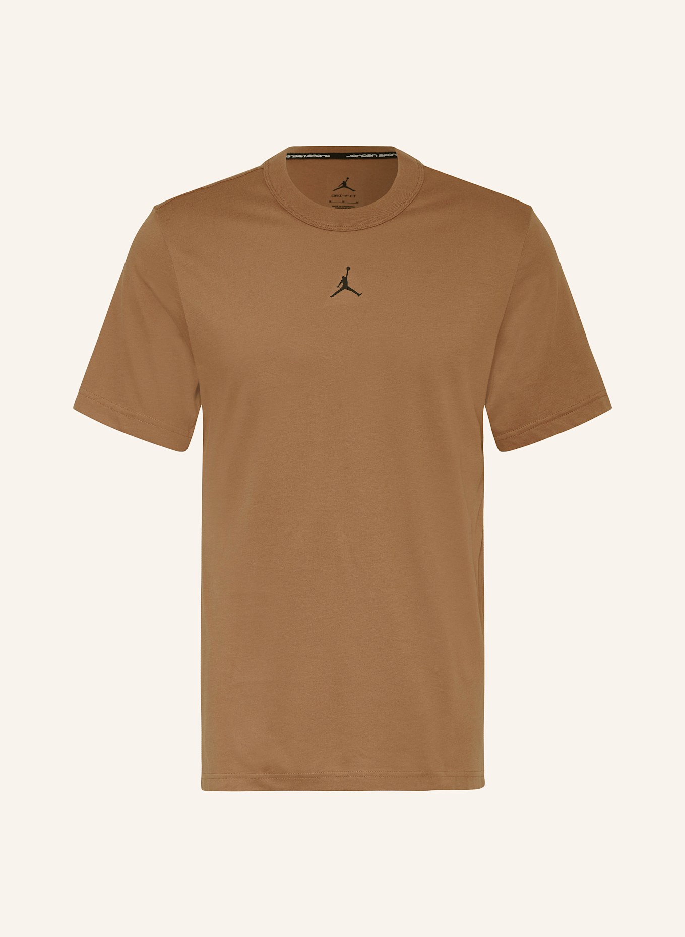 Brown dri fit shirt discount