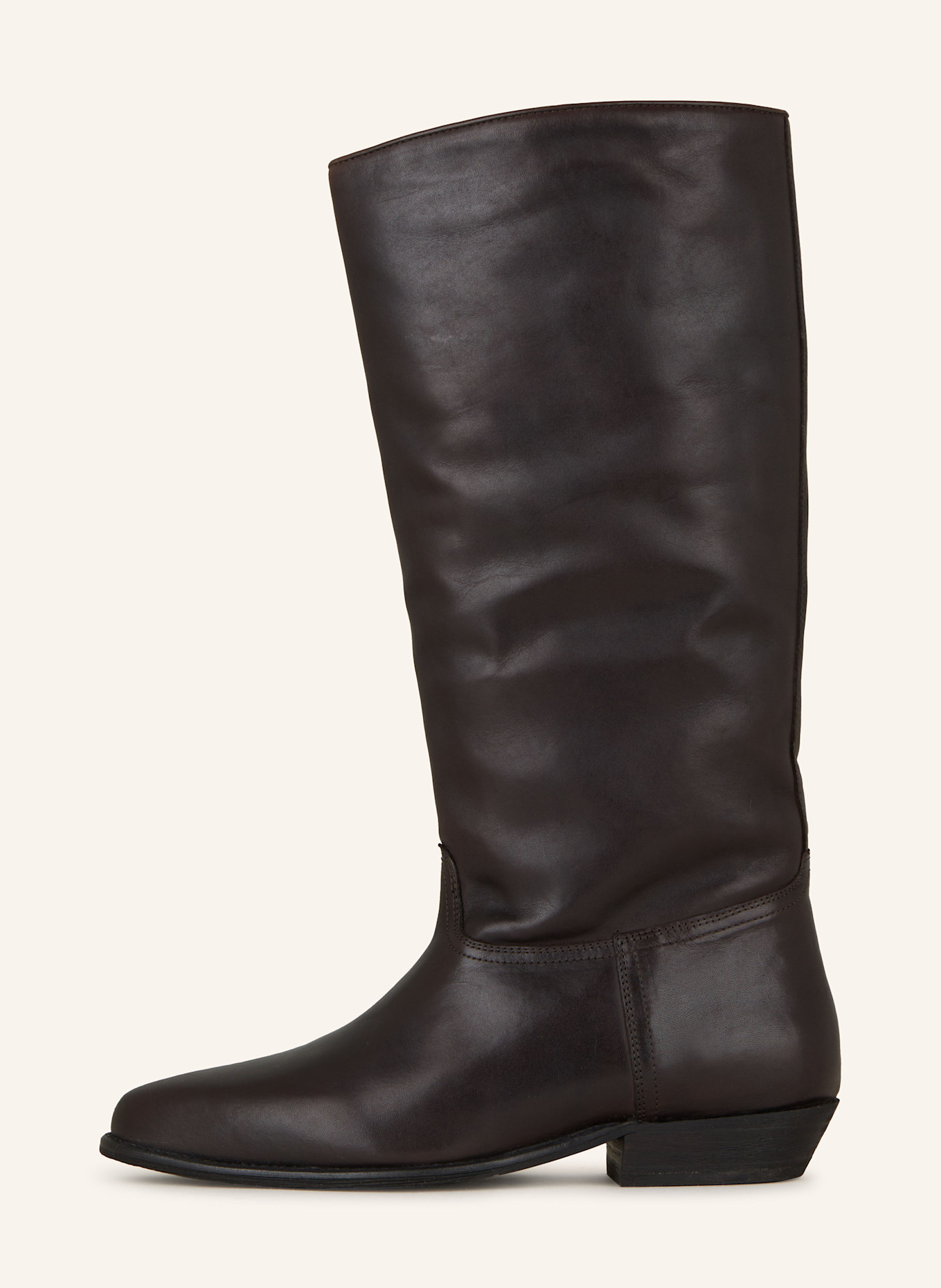 BRONX Cowboy boots KENDR-A: DARK BROWN