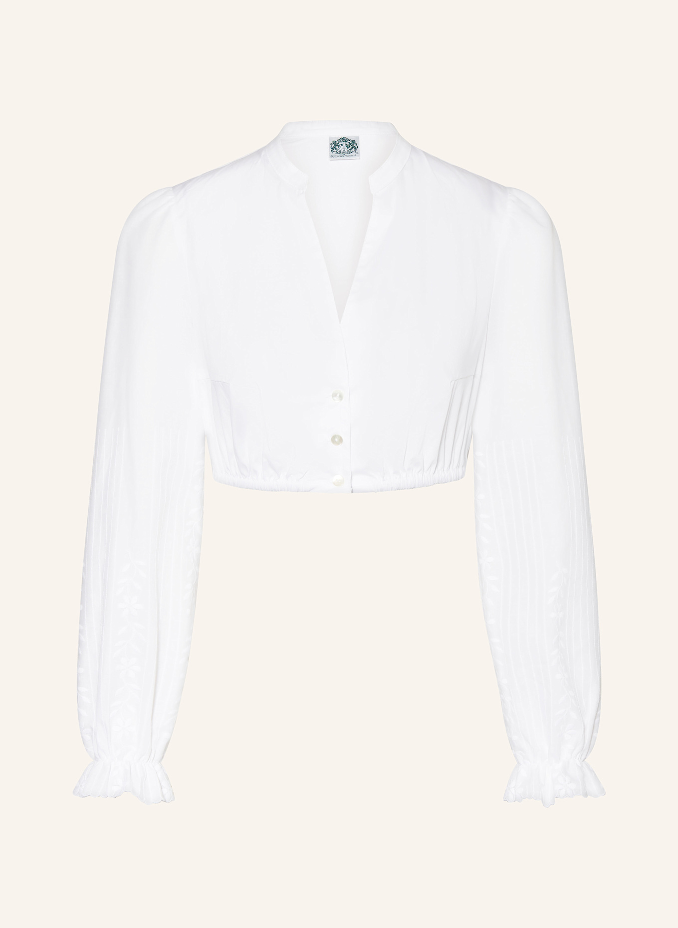 Hammerschmid Dirndlbluse ALICE: WEISS