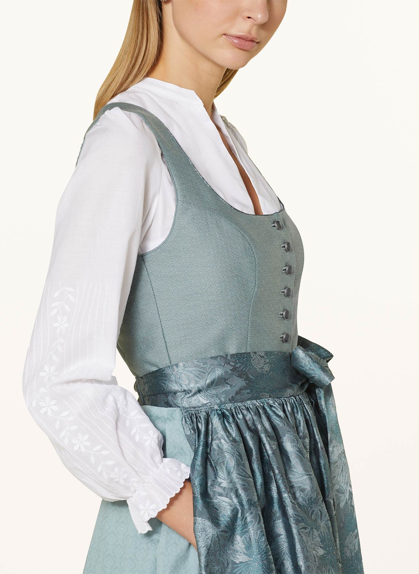 Hammerschmid Dirndlbluse ALICE: WEISS