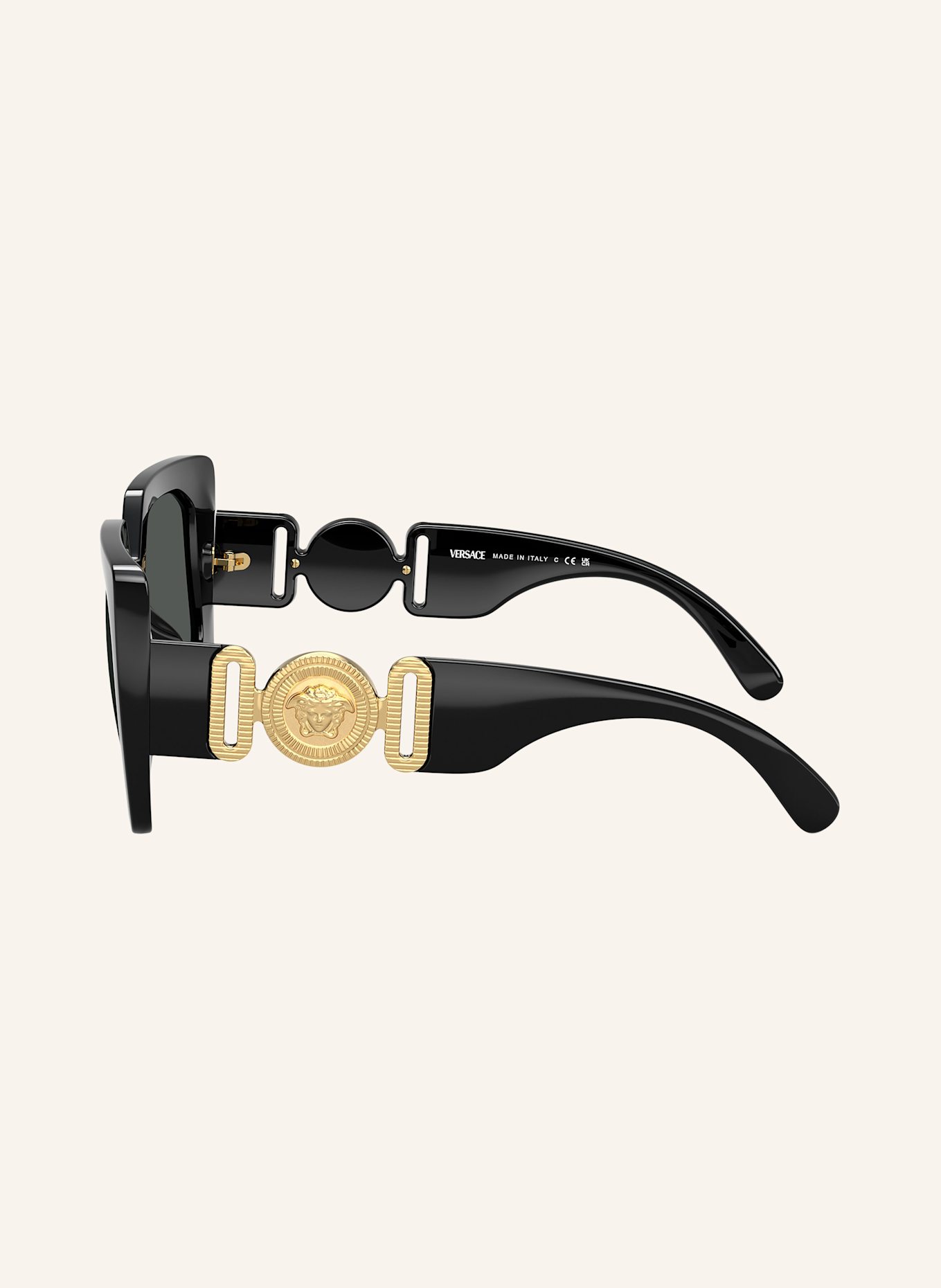 VERSACE Sunglasses VE4478U in gb1 87 black dark gray