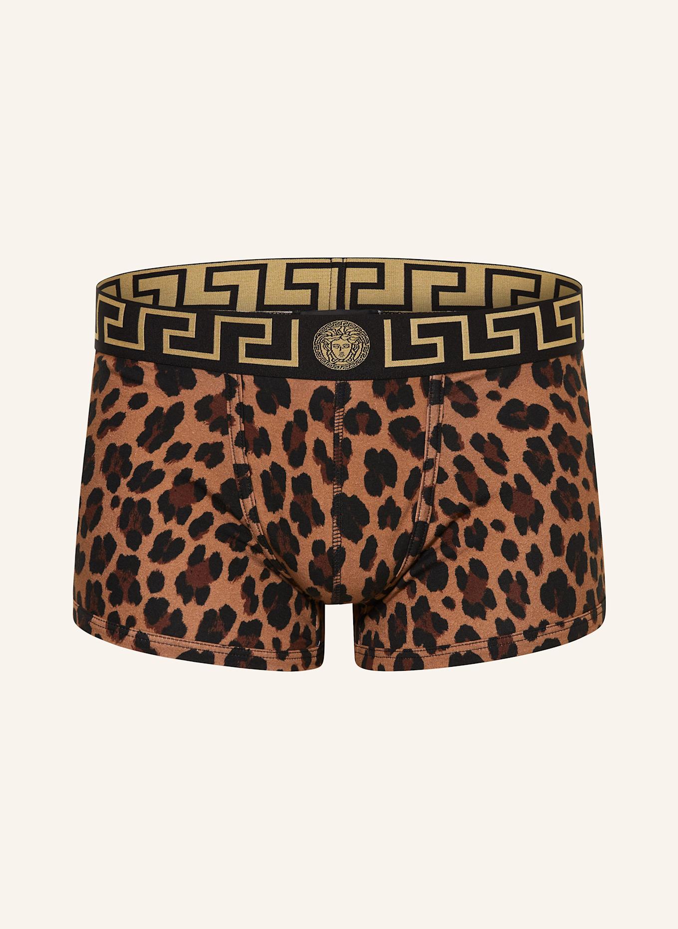 VERSACE Boxershorts: HELLBRAUN / SCHWARZ / BRAUN
