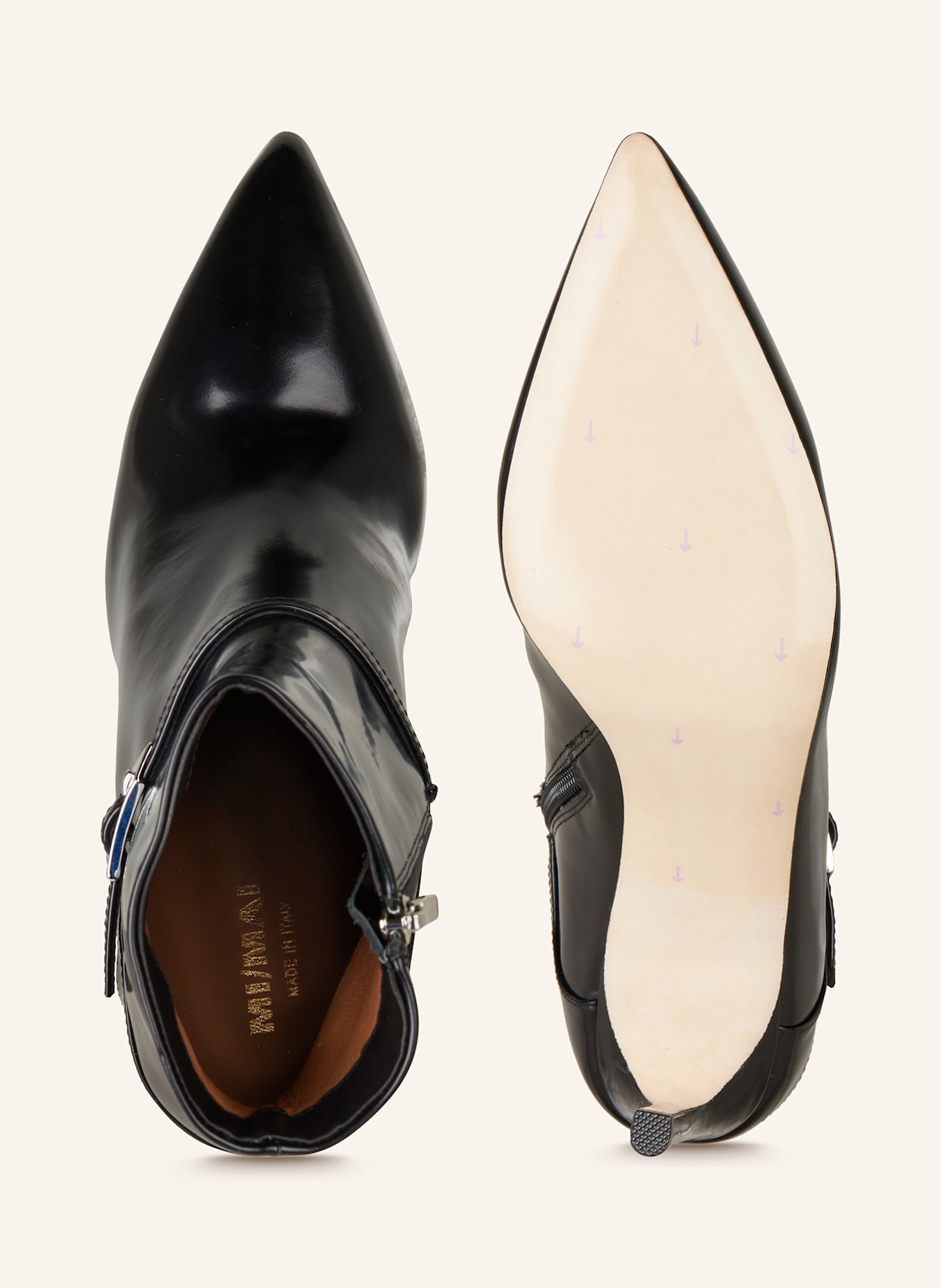 MI/MAI Stiefeletten CALLAS: SCHWARZ