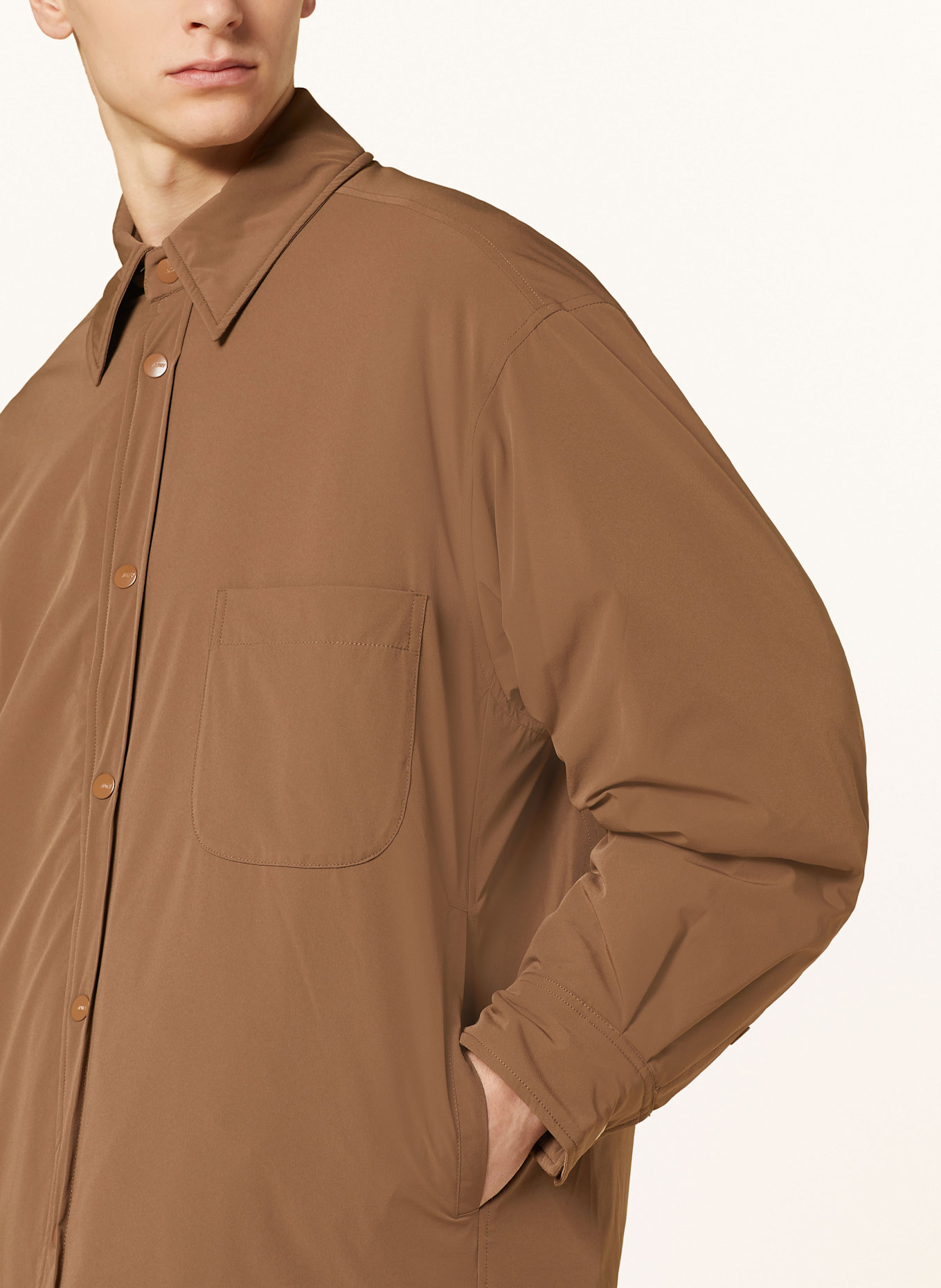 AUTRY Overjacket: BRAUN