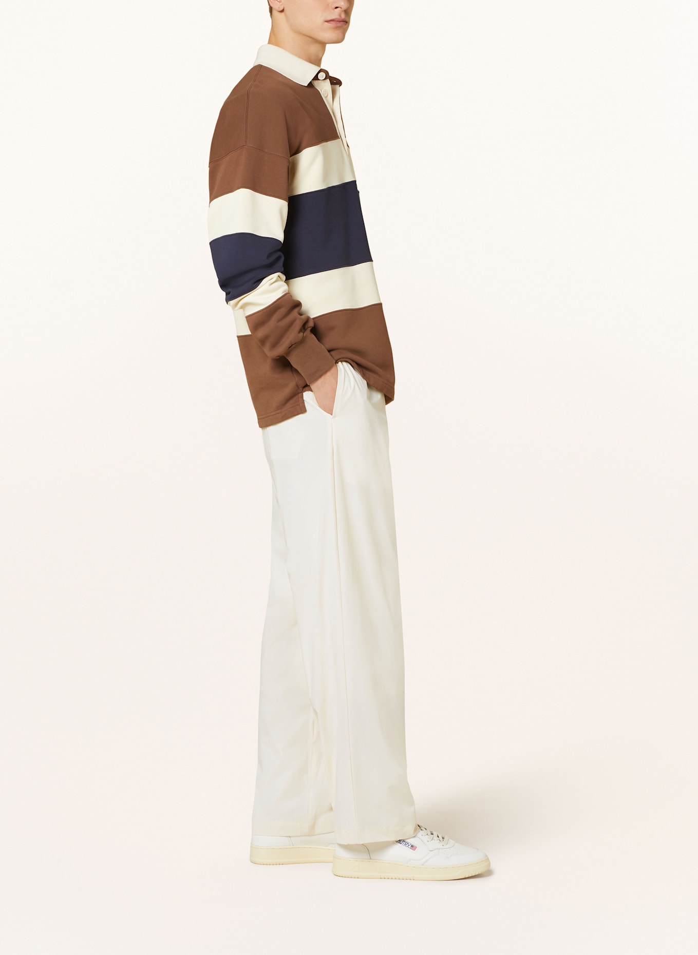 AUTRY Track pants: CREAM