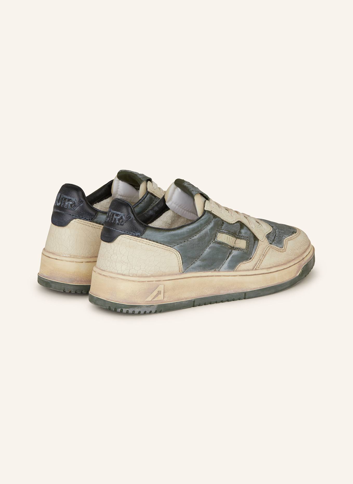 AUTRY Sneakersy SUPER VINTAGE LOW: SZARY / ECRU