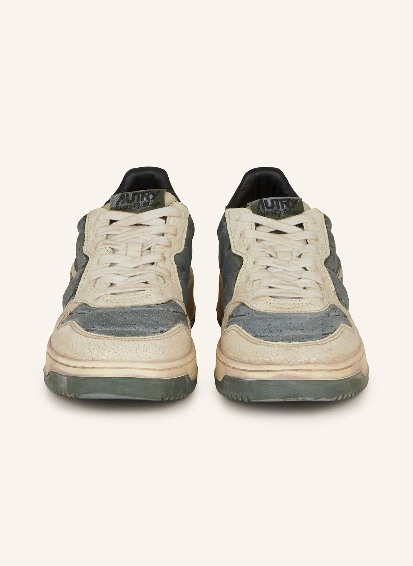 AUTRY Sneakersy SUPER VINTAGE LOW: SZARY / ECRU