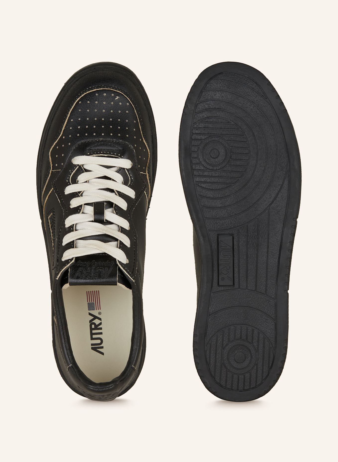 AUTRY Sneaker SUPER VINTAGE: SCHWARZ