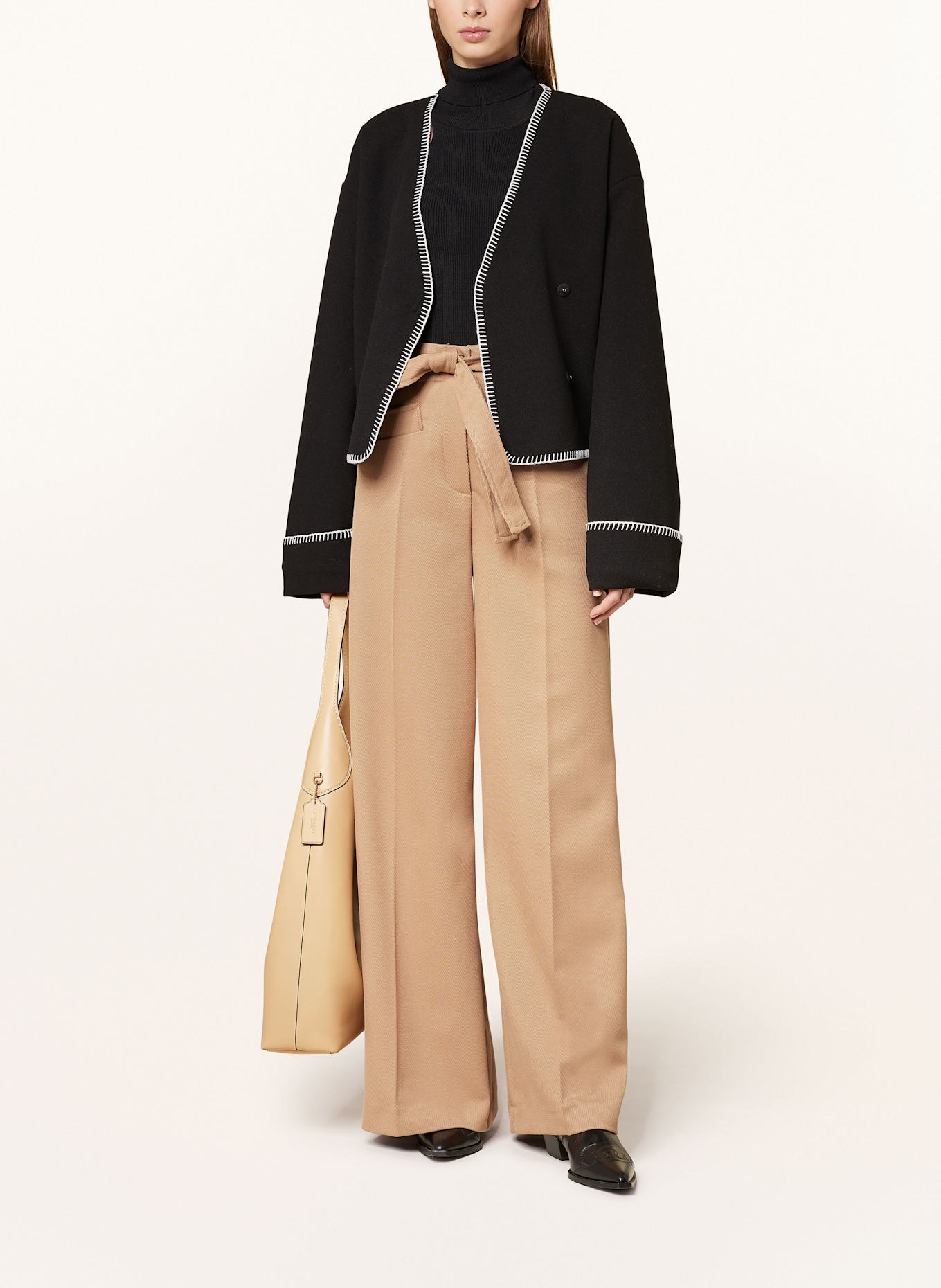 MAX & Co. Broek VAN: CAMEL