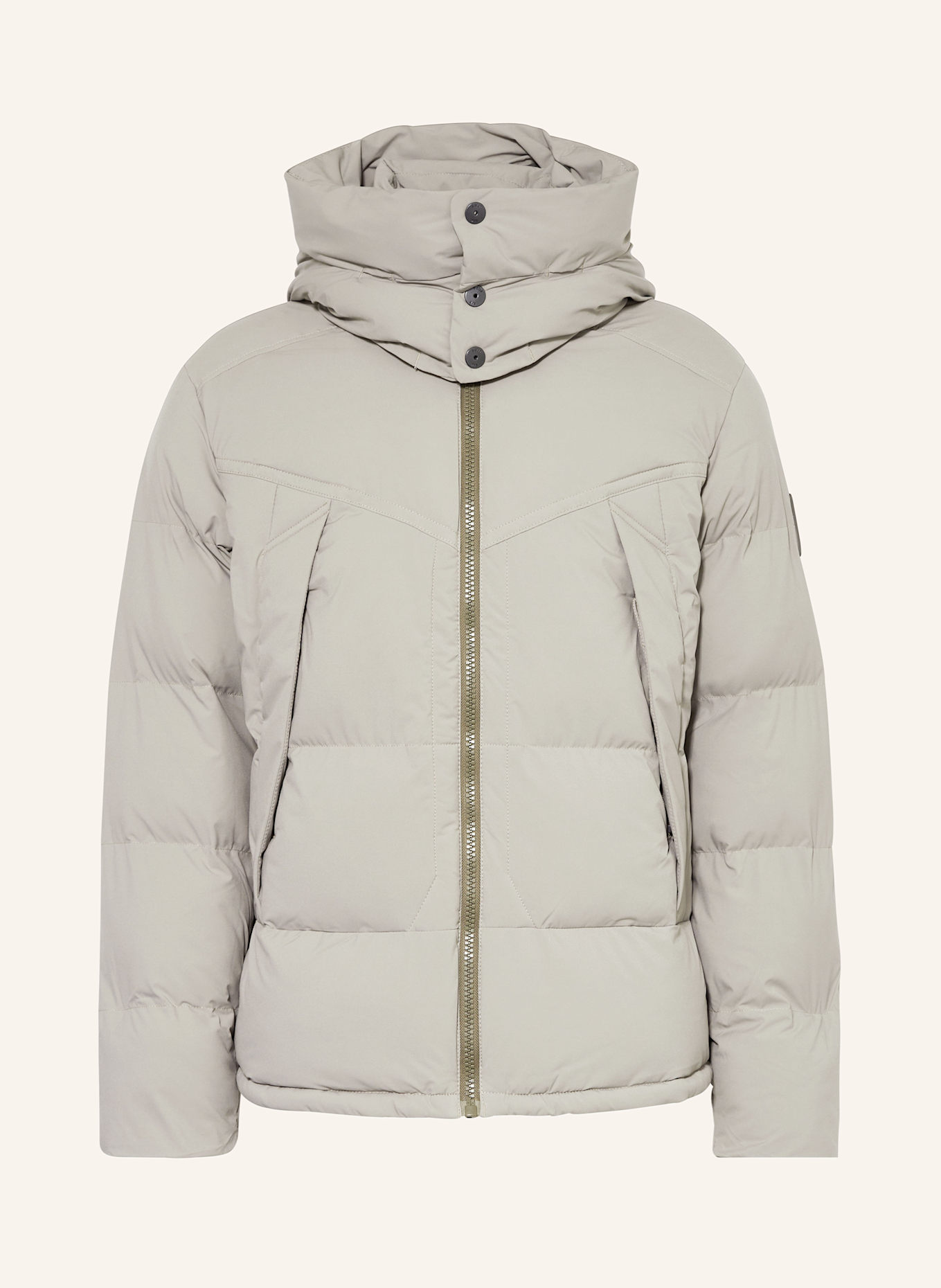 Whistler hooded quilted jacket top